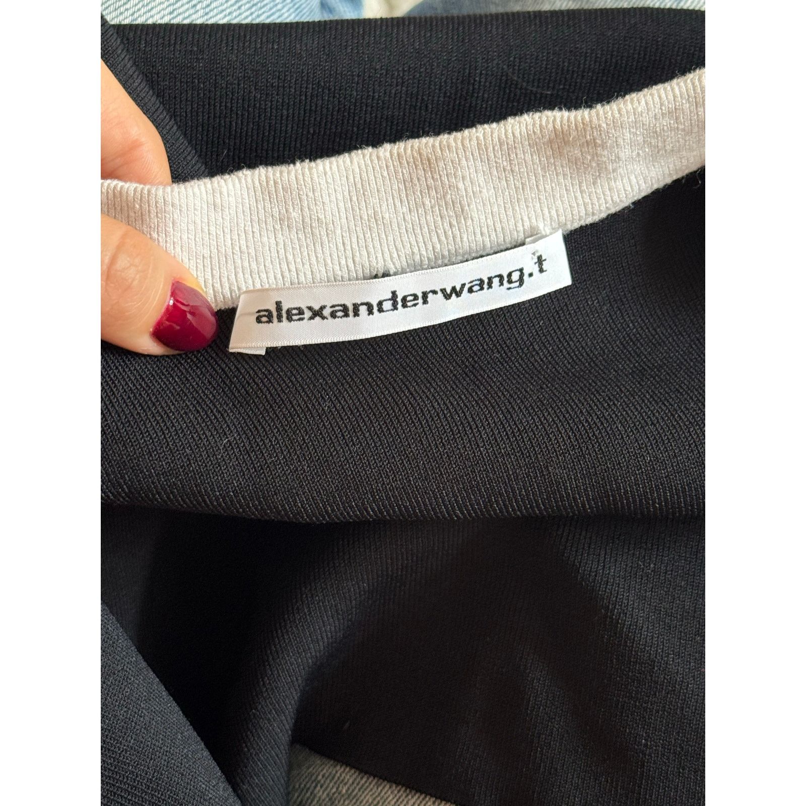 Alexander Wang Alexander Wang Cropped Logo Cardigan Size XS / US 0-2 / IT 36-38 - 2 Thumbnail