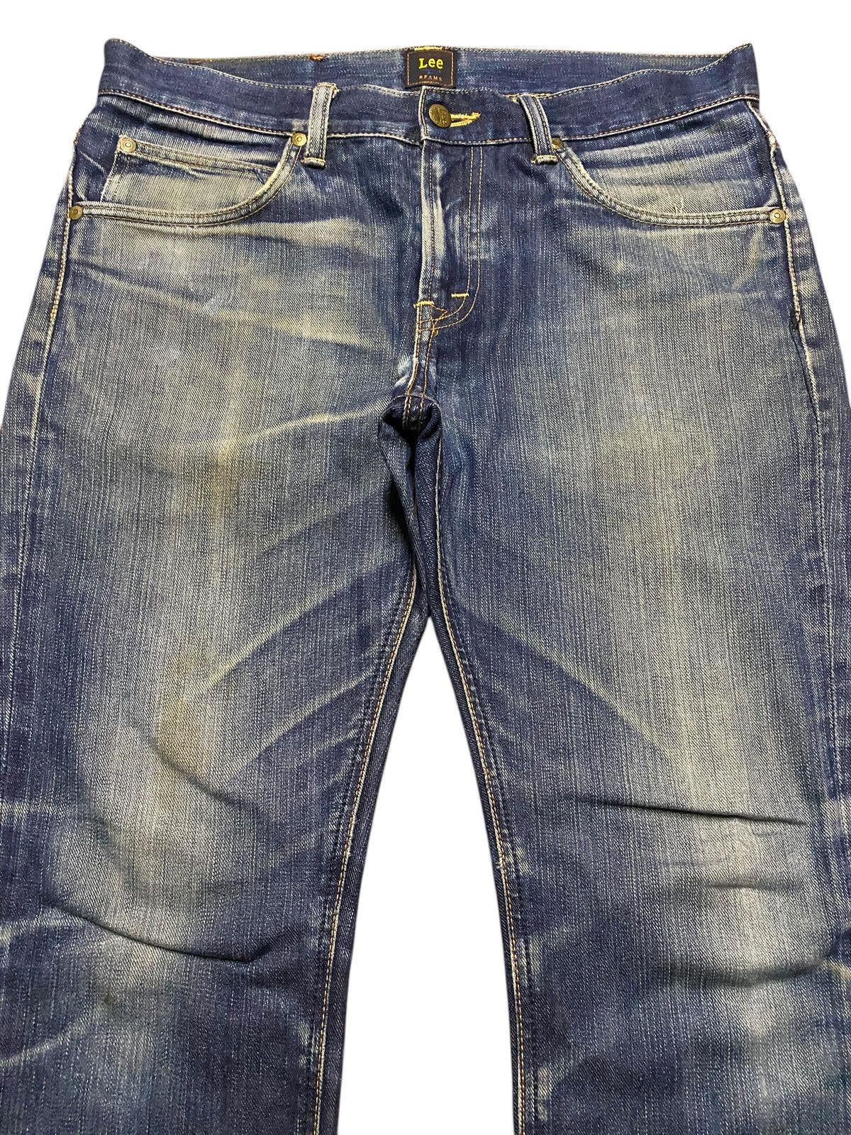 PPFM Vintage Lee Exclusive For RFAMS Faded Wash Loose Jeans Size US 35 - 3 Thumbnail