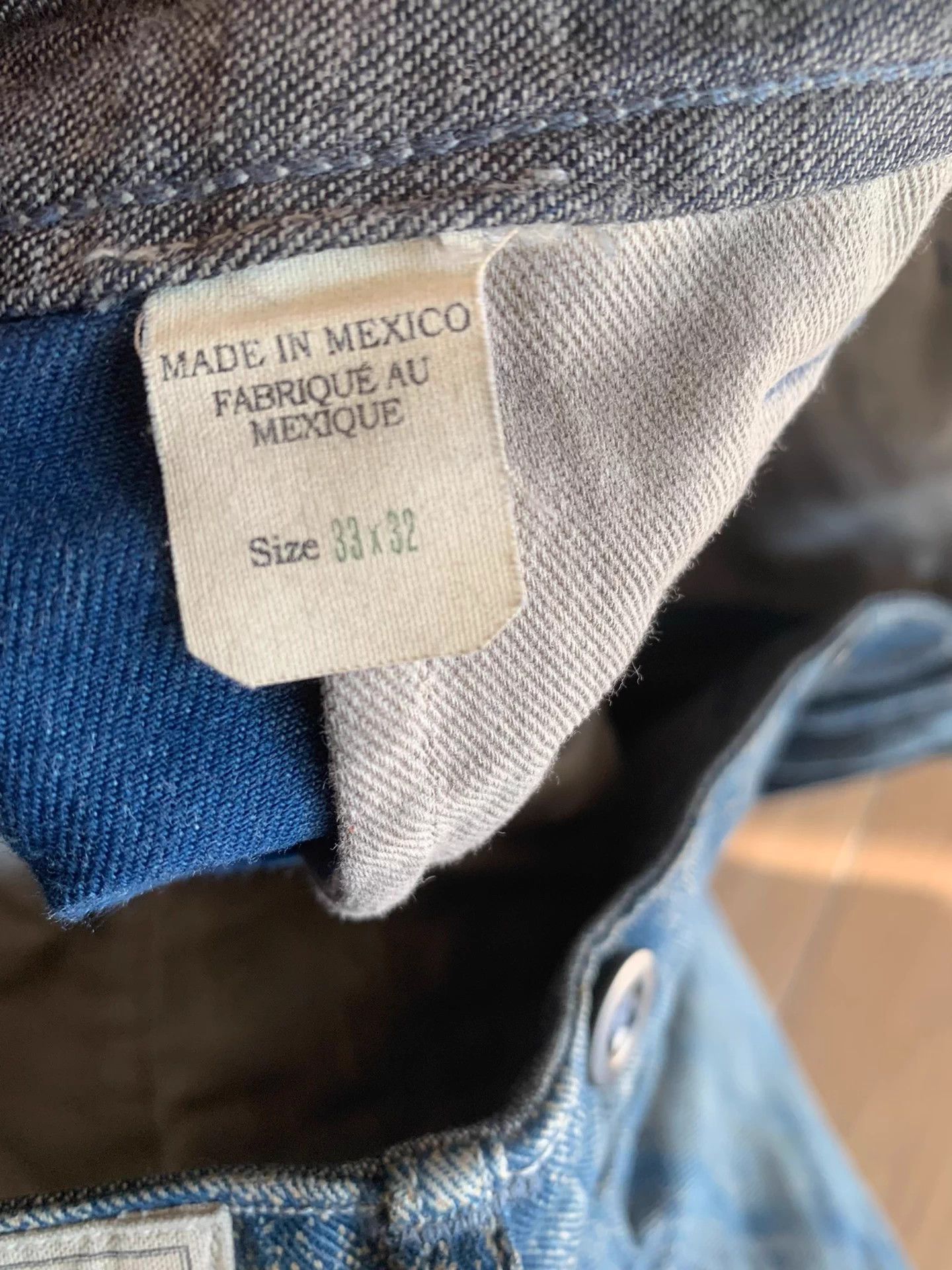 RRL Ralph Lauren RRL Vintage Indigo Stripe Twill Pant 33-32 Size US 33 - 5 Thumbnail