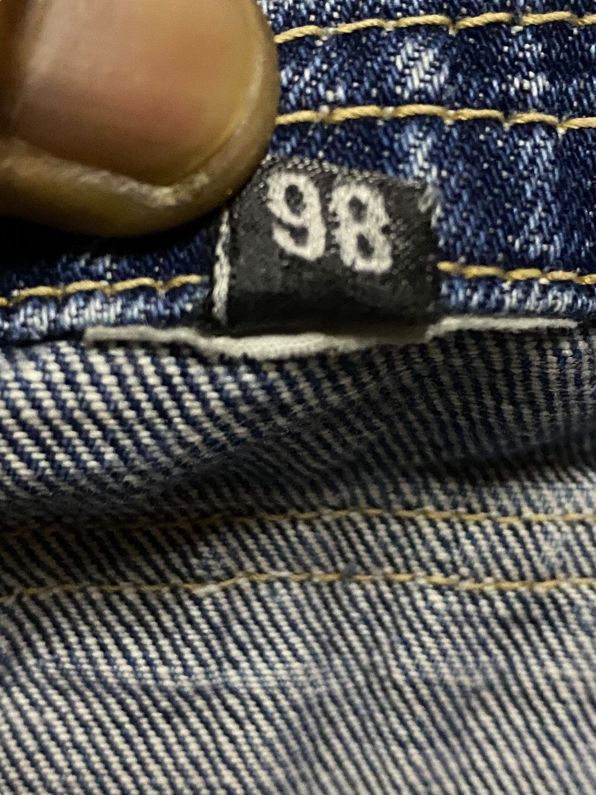 Blue Blue Japan Blue Way Distressed Baggy Overall Size US 33 - 17 Thumbnail