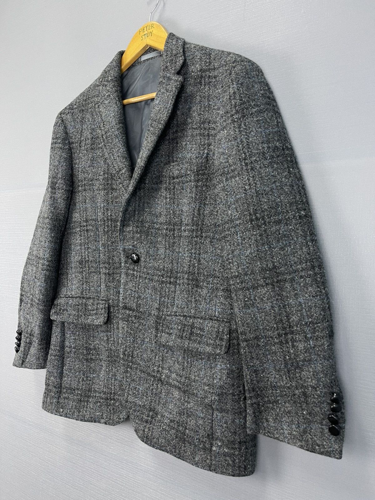 Harris Tweed Vintage Harris Tweed Jacket Size US L / EU 52-54 / 3 - 3 Thumbnail
