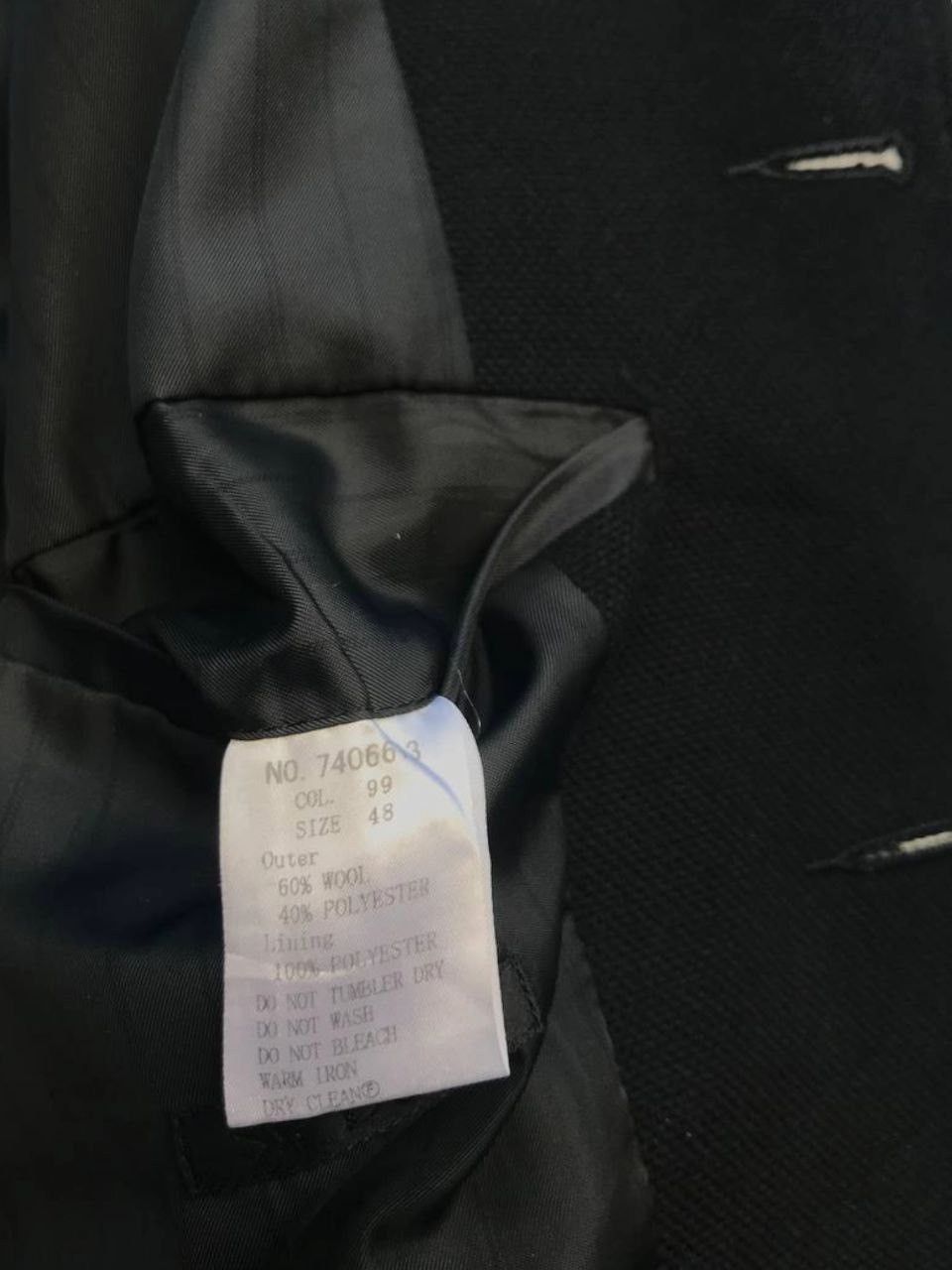 Yohji Yamamoto Sir Dune Wool Blend Yohji Style Jacket Size US M / EU 48-50 / 2 - 14 Thumbnail