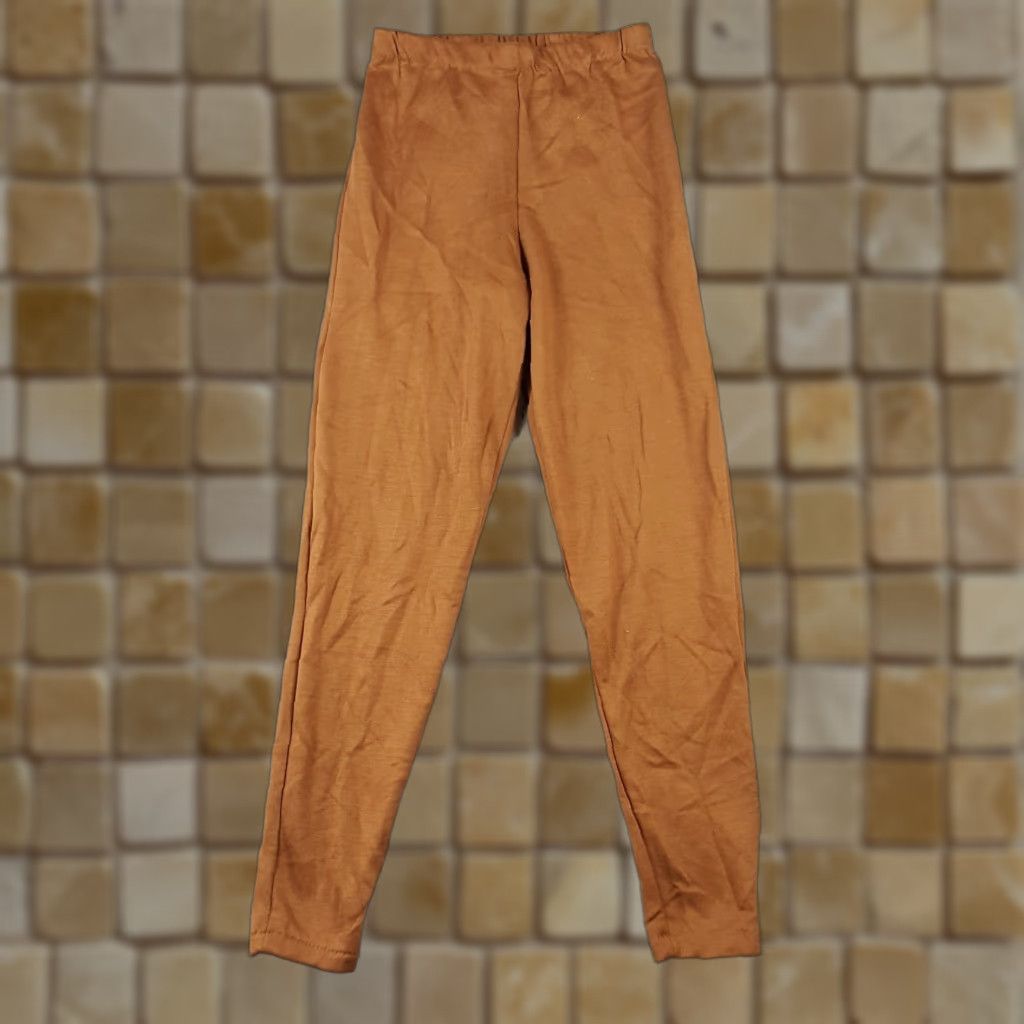 Etro VINTAGE 90s Yoga Solid Brown Athletic Sweatpants Women's Medium Stretch Waist Retro Size 32" / US 10 / IT 46 - 1 Thumbnail