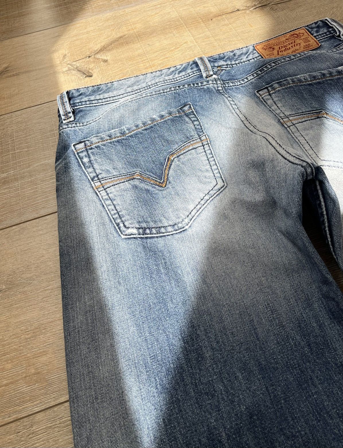 Diesel VINTAGE DIESEL IF SIX WAS NINE STYLE BAGGY JEANS 90S Size US 34 / EU 50 - 3 Thumbnail