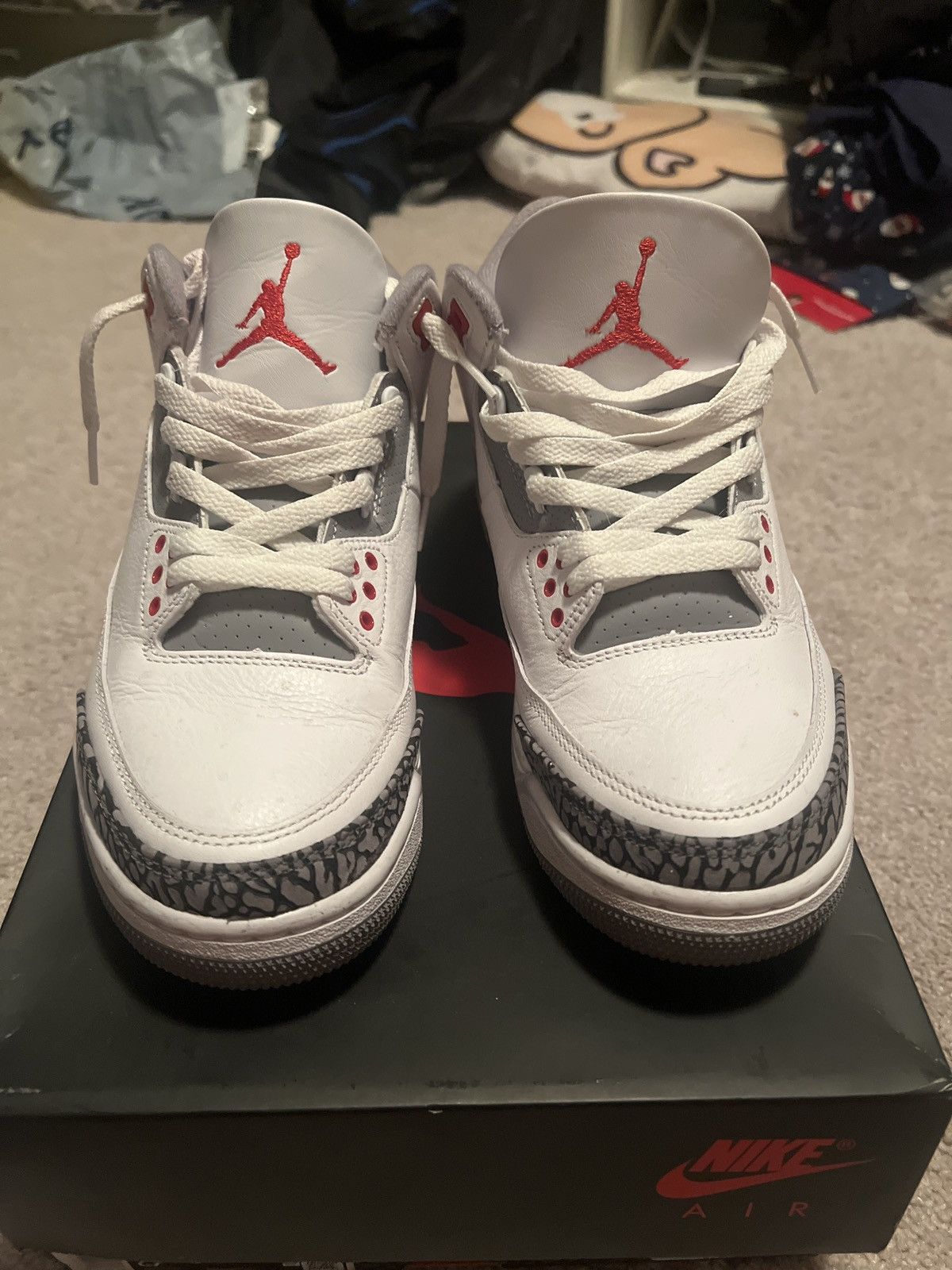 Jordan Brand Air Jordan 3 Fire Red Size US 8.5 / EU 41-42 - 1 Thumbnail