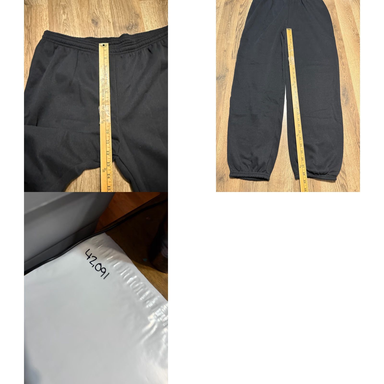 Commission Mission Ridge Pants Mens Size Large Black Pull On Sweatpants Size US 33 - 8 Thumbnail