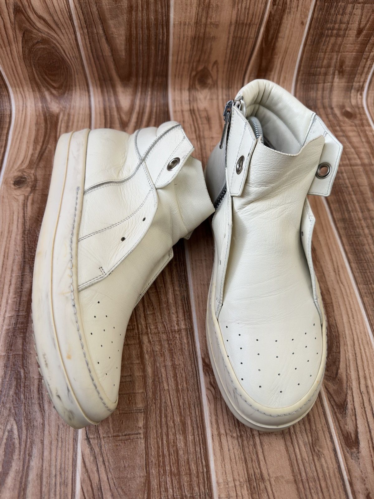 Rick Owens E17 Rick Owens Island Dunk Sneakers Size US 9.5 / EU 42-43 - 21 Thumbnail