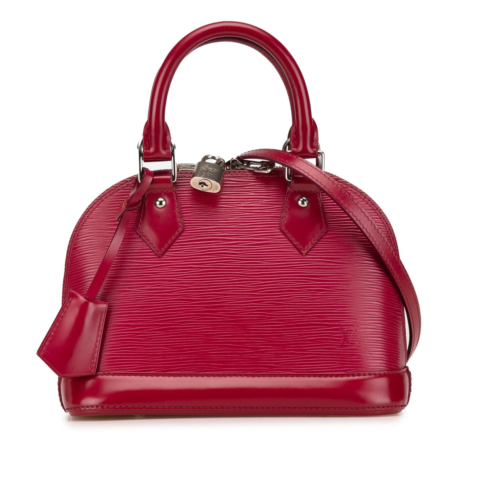 Louis Vuitton Louis Vuitton Epi Alma BB Pink Size ONE SIZE - 1 Thumbnail