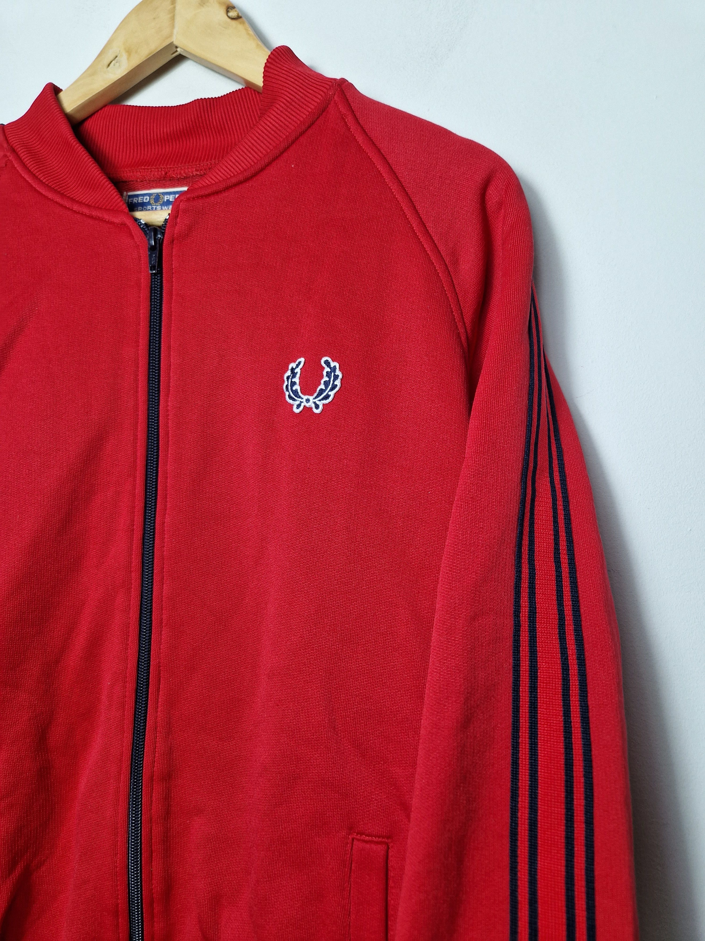 Fred Perry Fred Perry 90s track sweatshirt Size US L / EU 52-54 / 3 - 4 Thumbnail