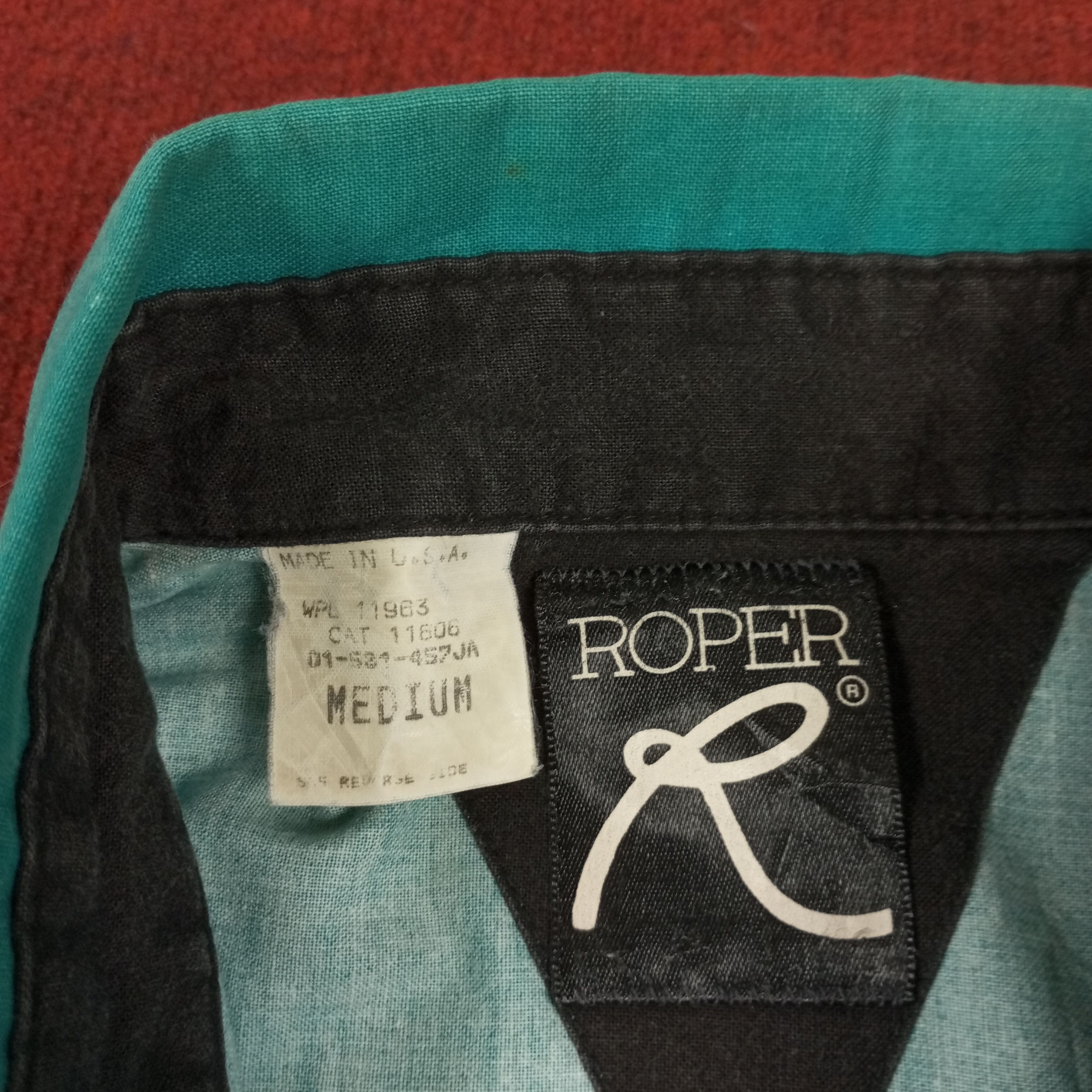 Roper × Vintage Roper Casual Style Nice Design Shirt Size US M / EU 48-50 / 2 - 6 Thumbnail