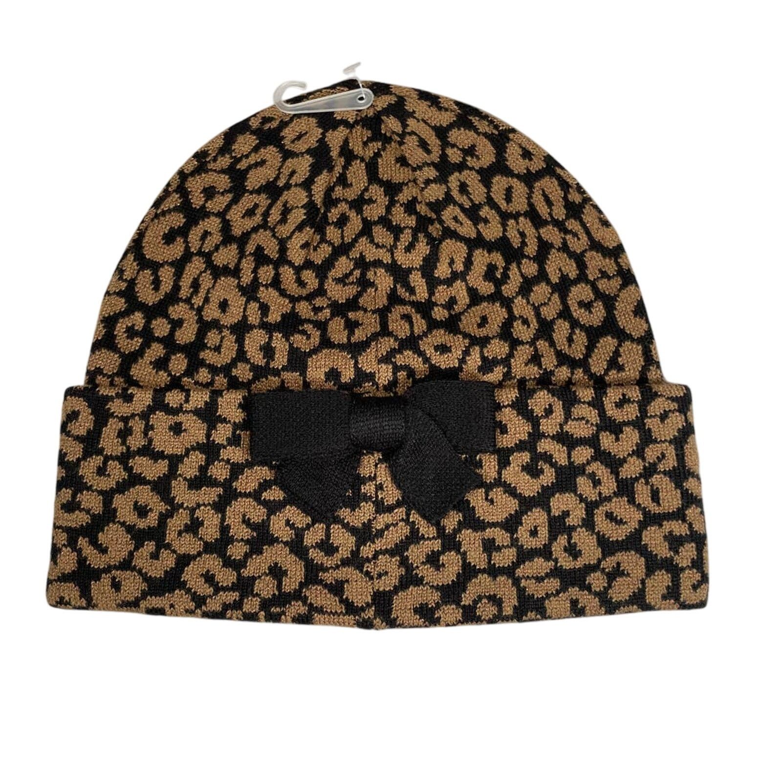 Kate Spade Kate Spade Leopard Print Beanie Size ONE SIZE - 1 Thumbnail