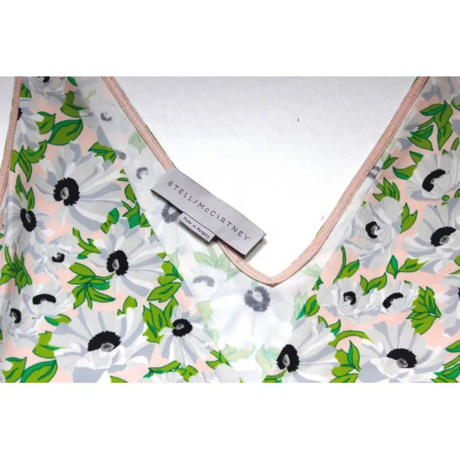 Stella McCartney Stella McCartney 2016 Resort Floral A Line Top F 38 uk 10 Size M / US 6-8 / IT 42-44 - 4 Thumbnail