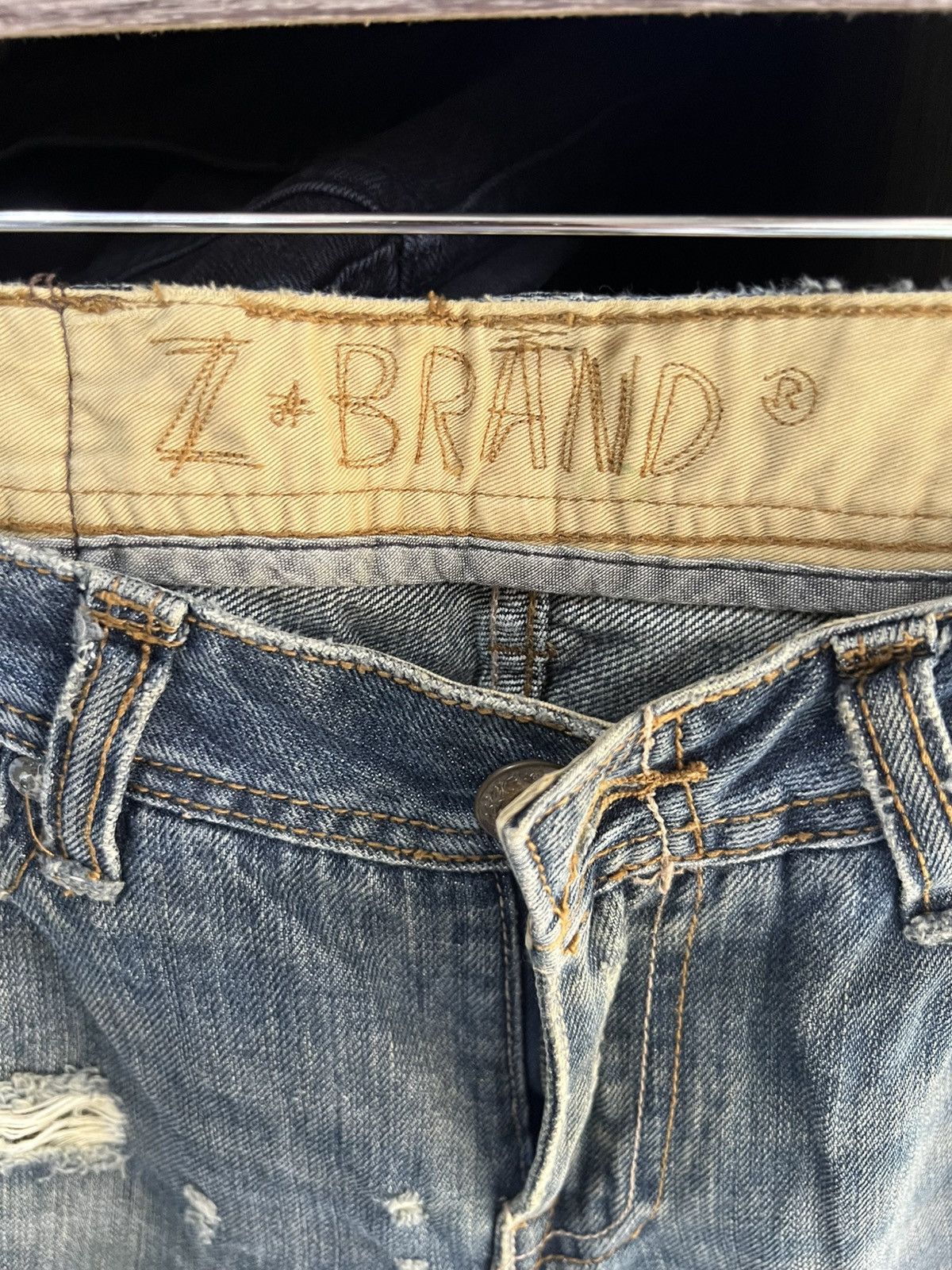 Z Brand 🔥Vintage Z Brand Distressed Denim Size US 31 - 15 Thumbnail