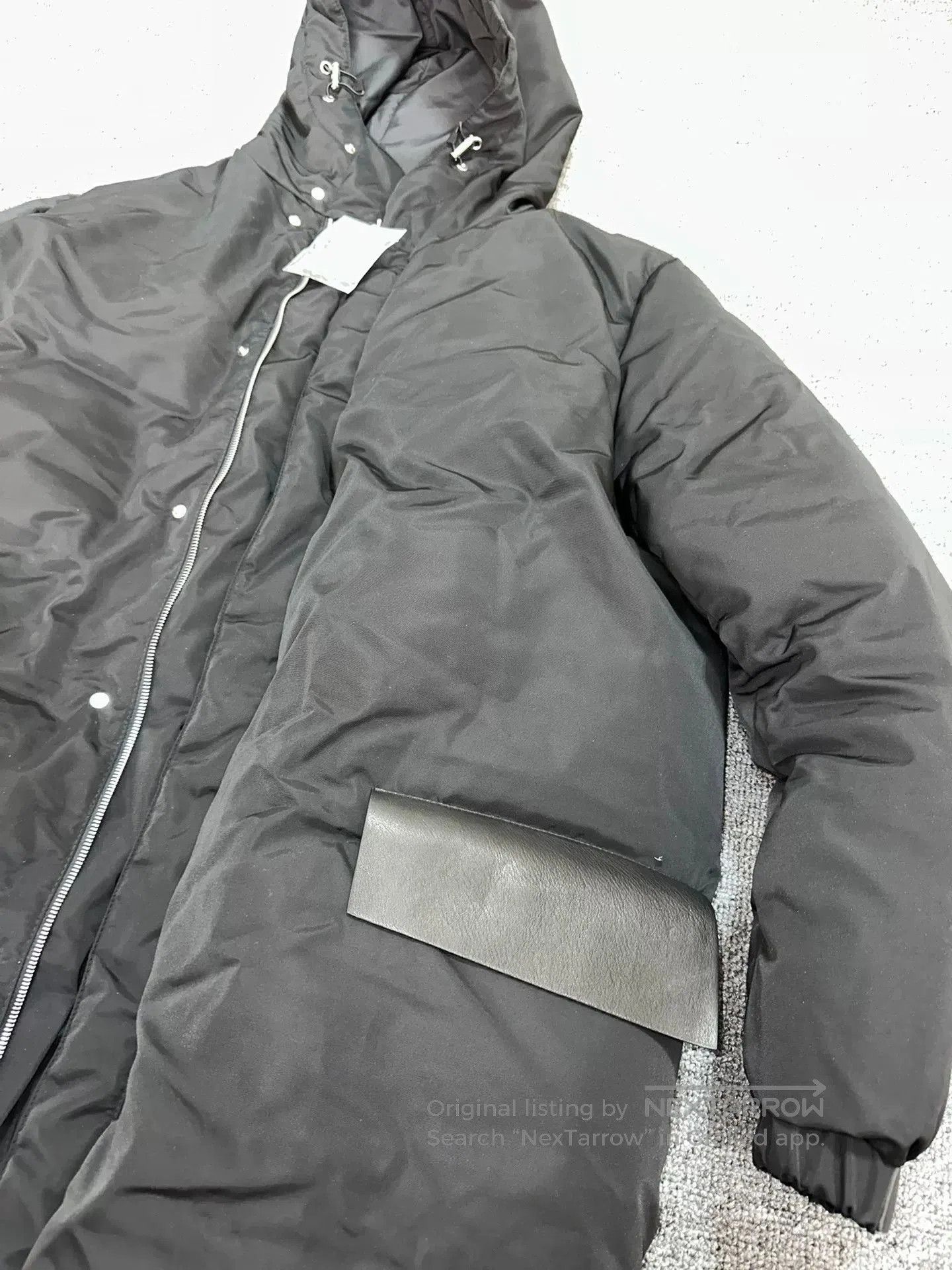 1017 ALYX 9SM alyx long down jacket with leather accents. Size US XL / EU 56 / 4 - 4 Thumbnail