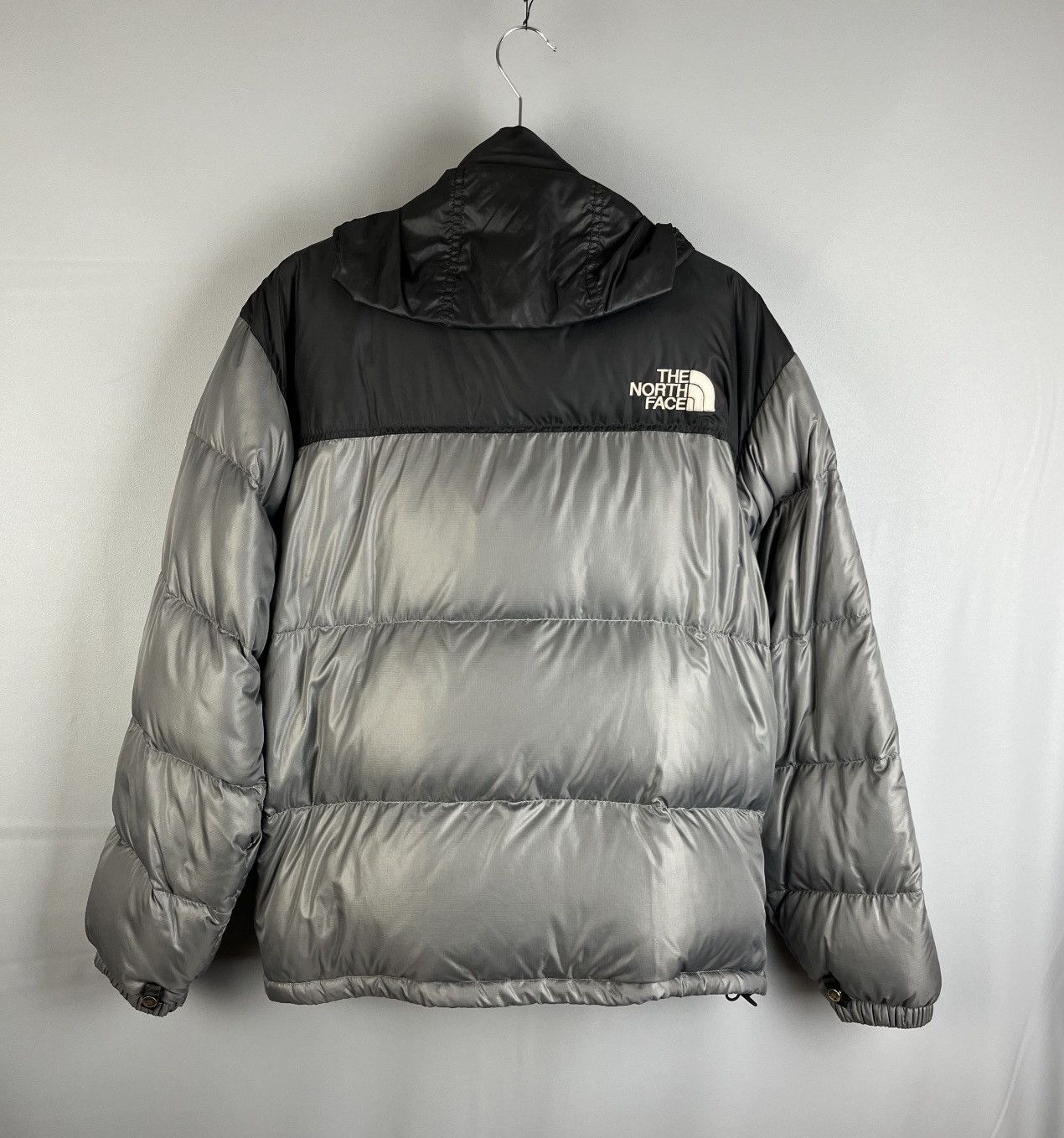 The North Face The North Face Grey 1996 Nuptse Puffer Down Packable Jacket Size US M / EU 48-50 / 2 - 2 Thumbnail