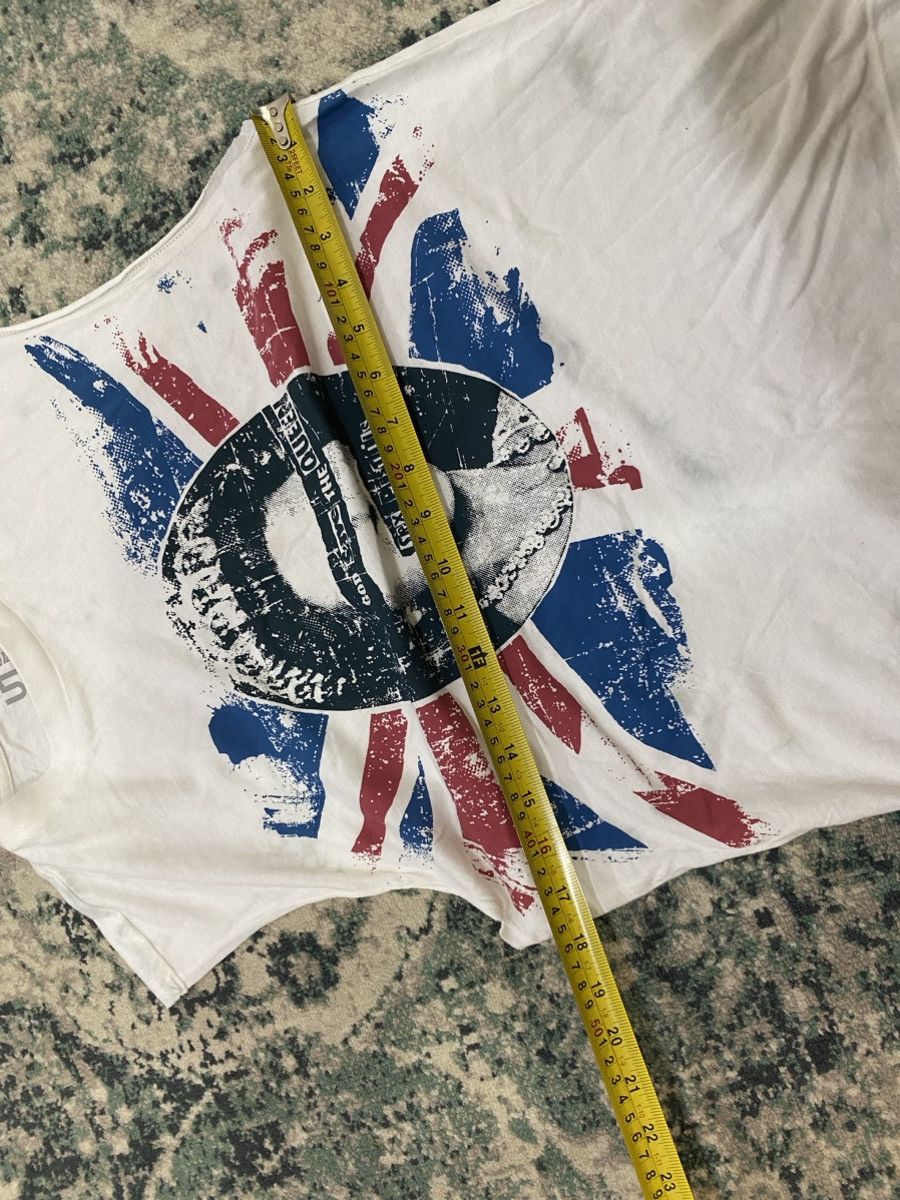 Seditionaries Sex Pistols Punk God Save The Queen Ut Sleeveless Size US S / EU 44-46 / 1 - 13 Thumbnail
