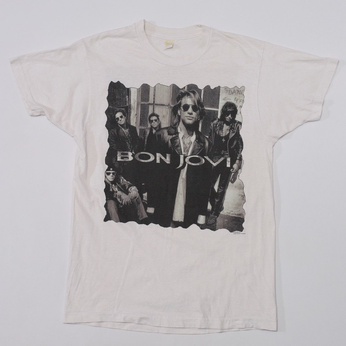 Band Tees Bon Jovi 1992 Vintage Tee Keep The Faith Size US M / EU 48-50 / 2 - 1 Thumbnail