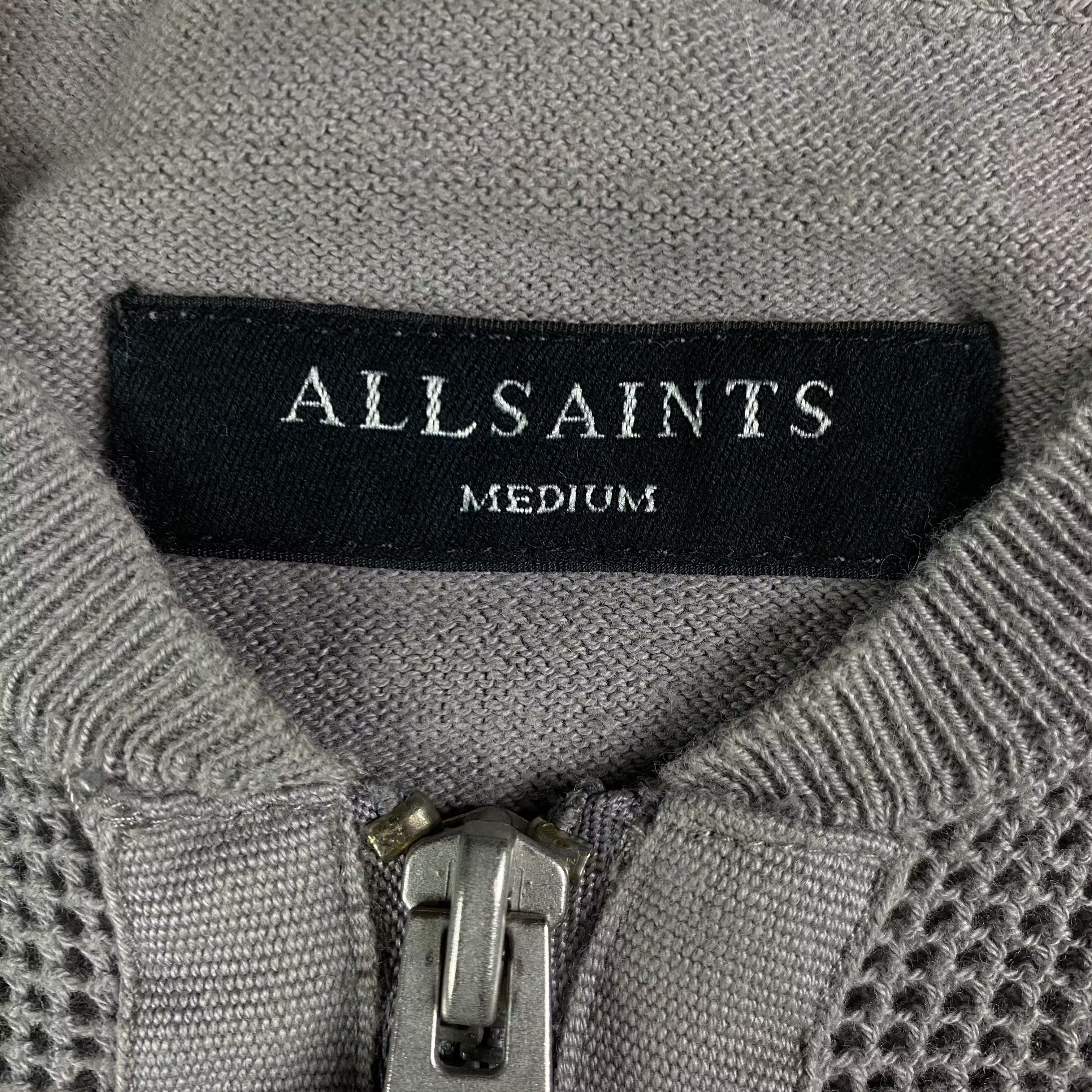 Allsaints Mens Bomber Full Zip Allsaints Size M Size US M / EU 48-50 / 2 - 4 Thumbnail