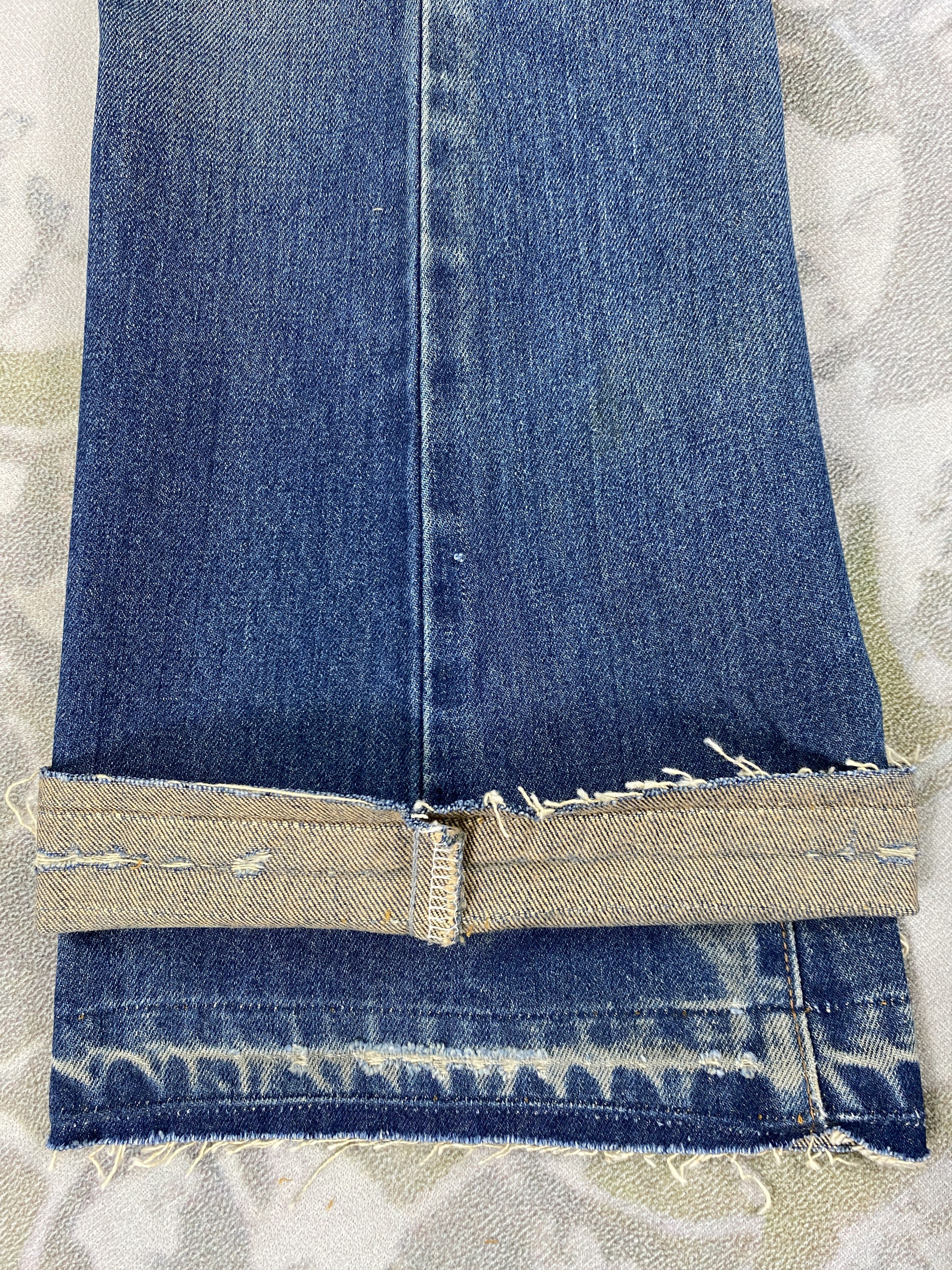 Hysteric Glamour Flare Jeans Bobson Faded Blue Denim 26x29- JN3740 Size US 26 / EU 42 - 12 Thumbnail