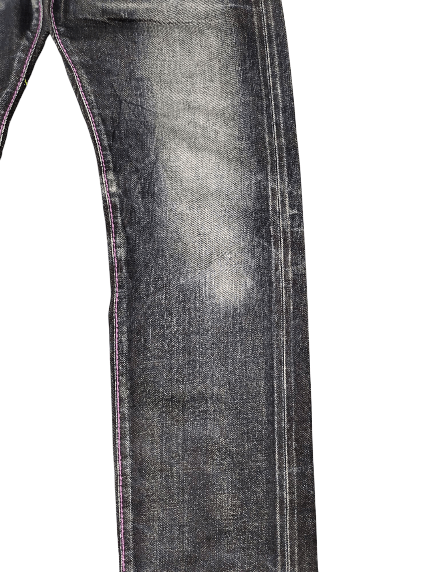 If Six Was Nine Vintage Kohji Niwa Japan Clawmark Distress Selvedge Jeans Size US 29 - 4 Thumbnail