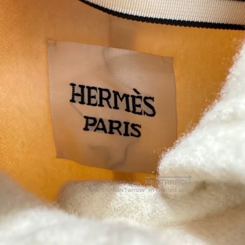 Hermes Hermes Chain Embellished Cashmere Coat Jacket Size XXS / US 00 / IT 34 - 3 Thumbnail