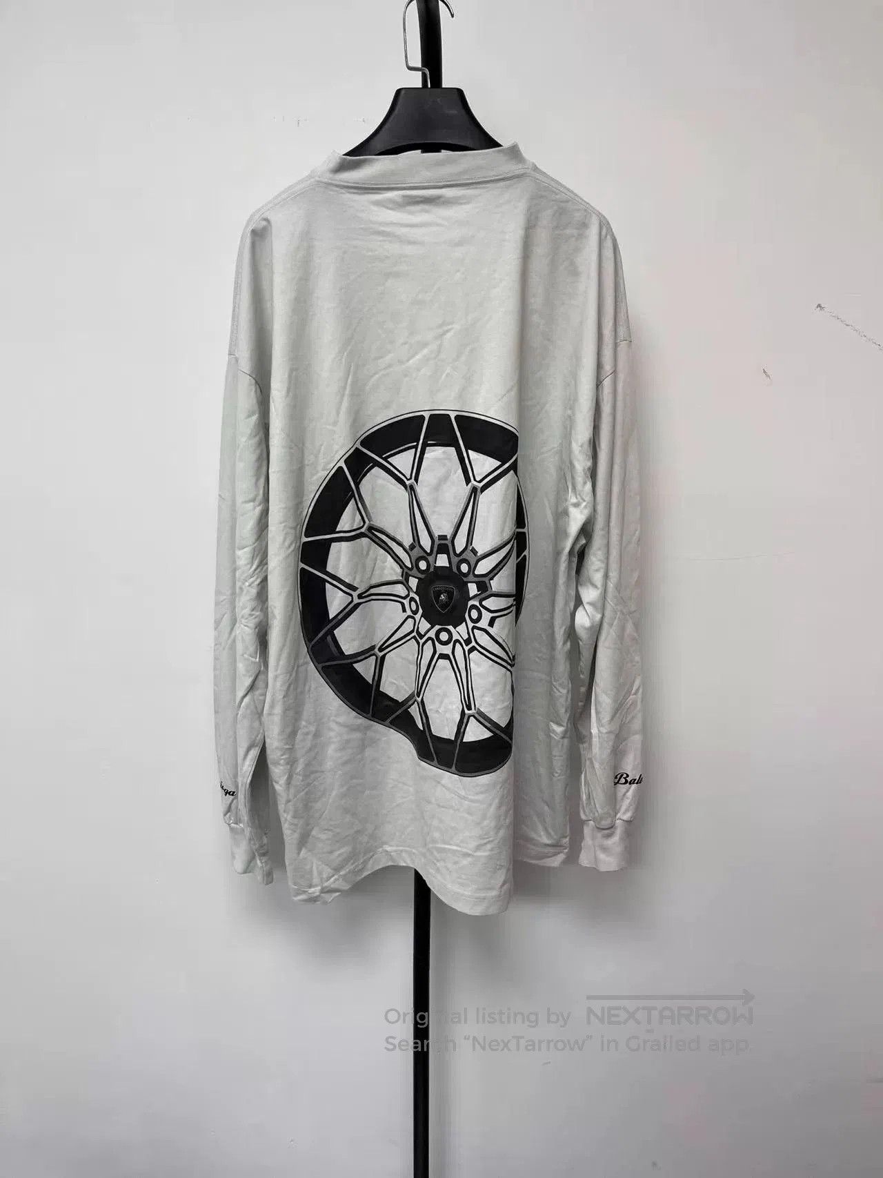 Balenciaga balenciaga x lamborghini long sleeve t. Size US M / EU 48-50 / 2 - 2 Thumbnail