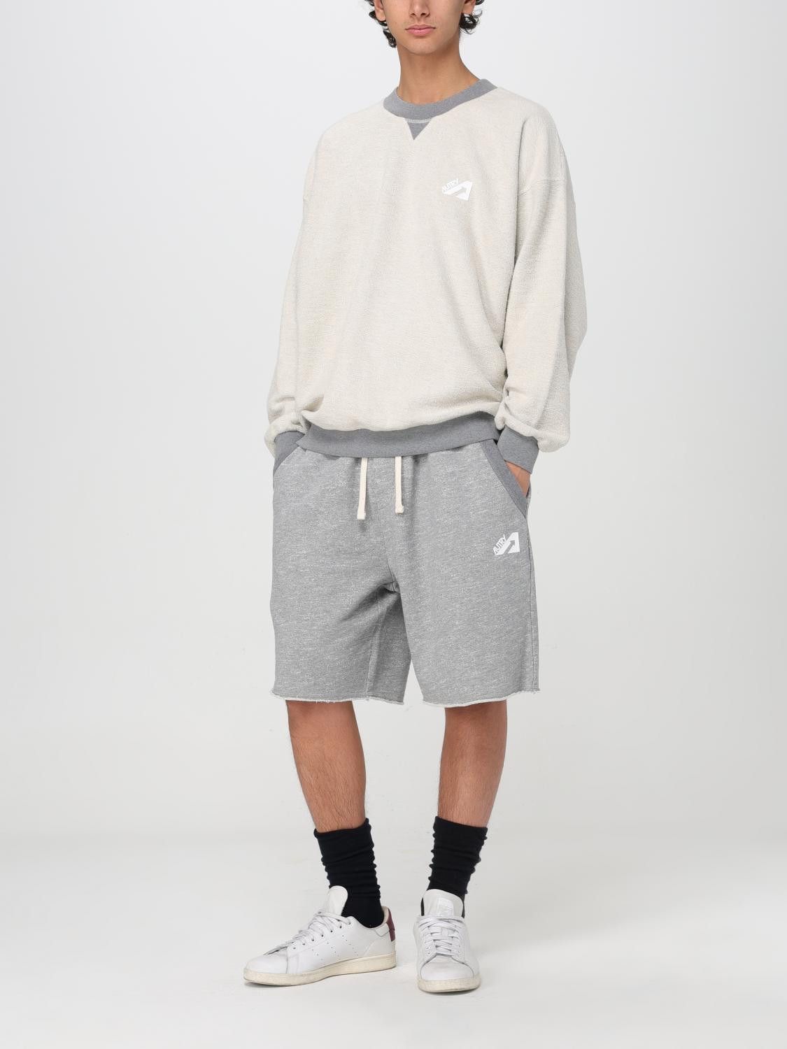 AUTRY o1y0526 Logo Sweatshirt in Off-White/Gray Size US S / EU 44-46 / 1 - 2 Thumbnail