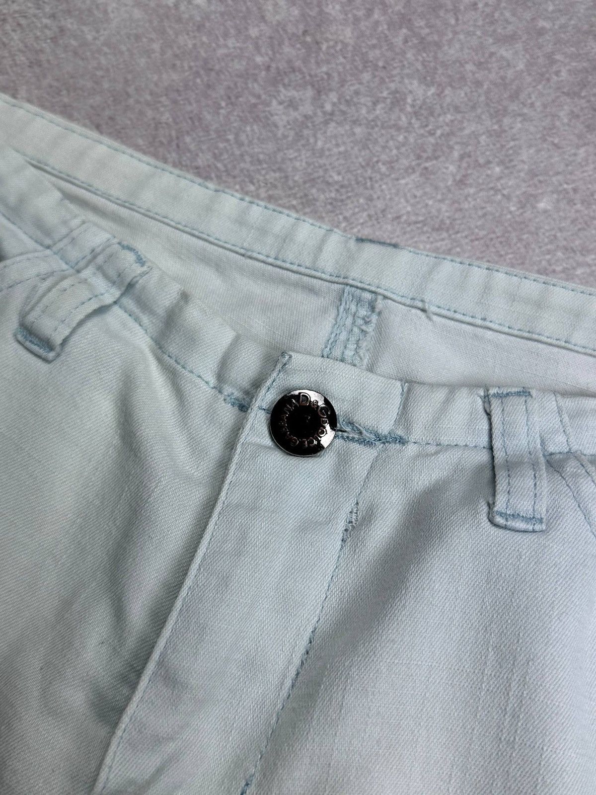 Dolce & Gabbana Vintage 90s Dolce Habbana Y2K Baggy Jeans 30 Size US 30 / EU 46 - 6 Thumbnail
