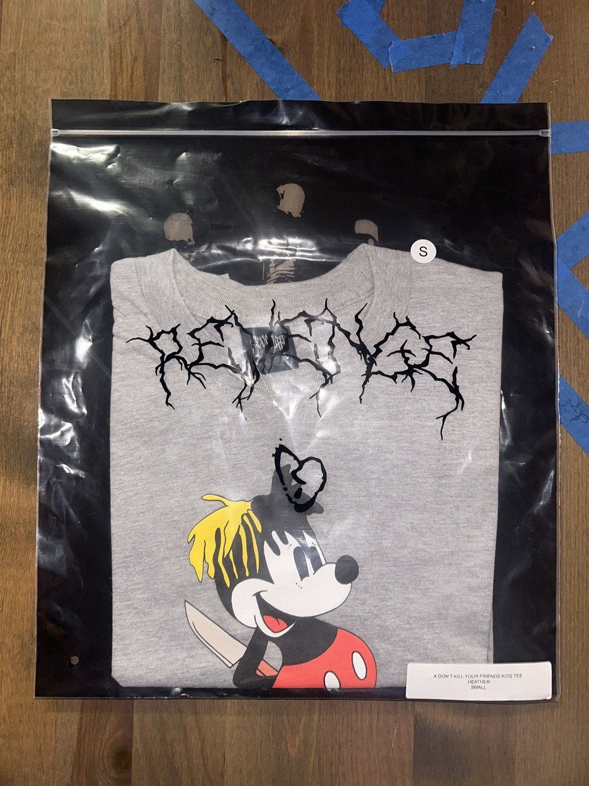 Revenge X REVENGE LA EXCLUSIVE DON'T KILL YOUR FRIENDS KIDS TEE Size US S / EU 44-46 / 1 - 1 Thumbnail