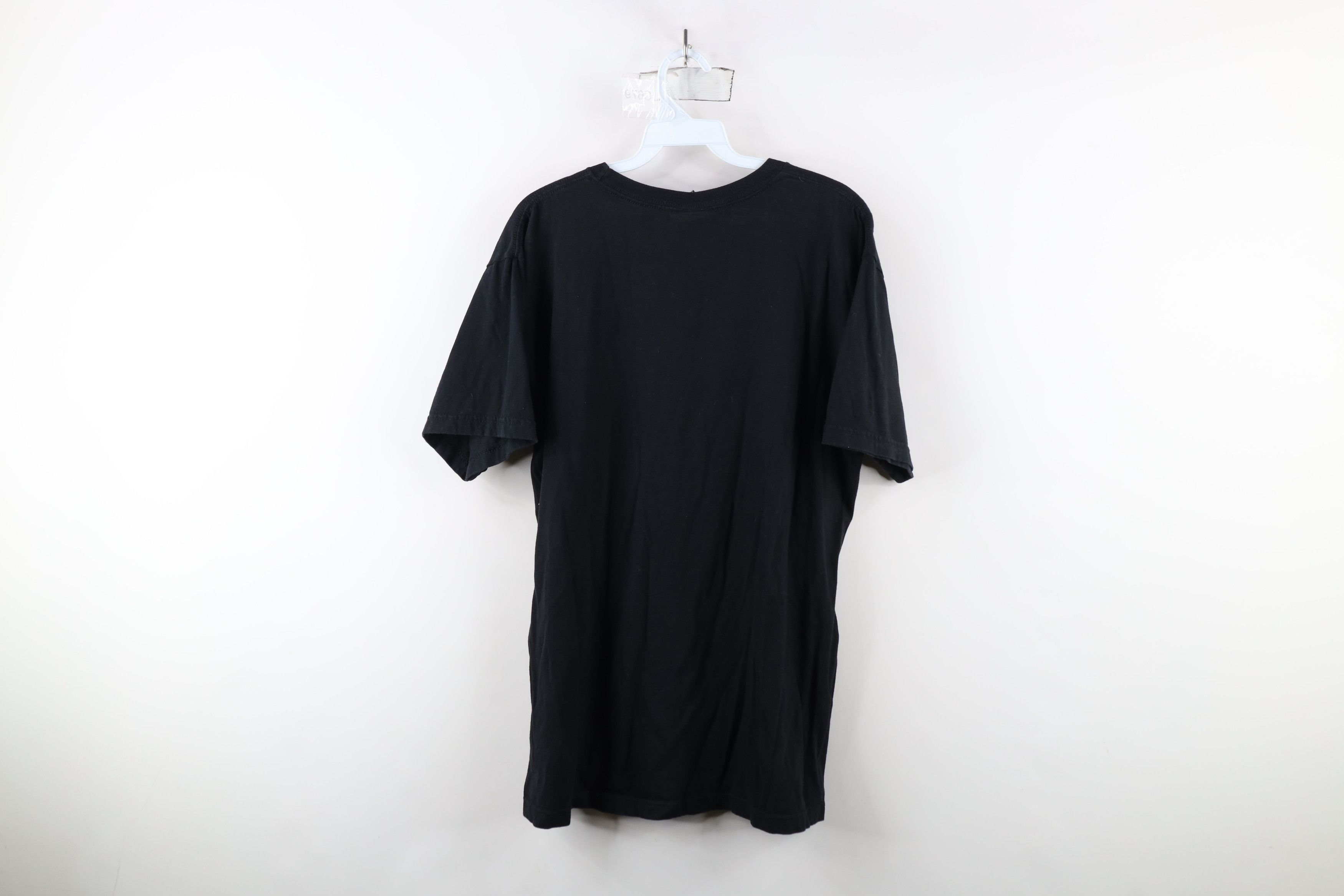 Vintage Vintage Y2K Streetwear Christian Skeleton Cross T-Shirt Size US L / EU 52-54 / 3 - 11 Thumbnail