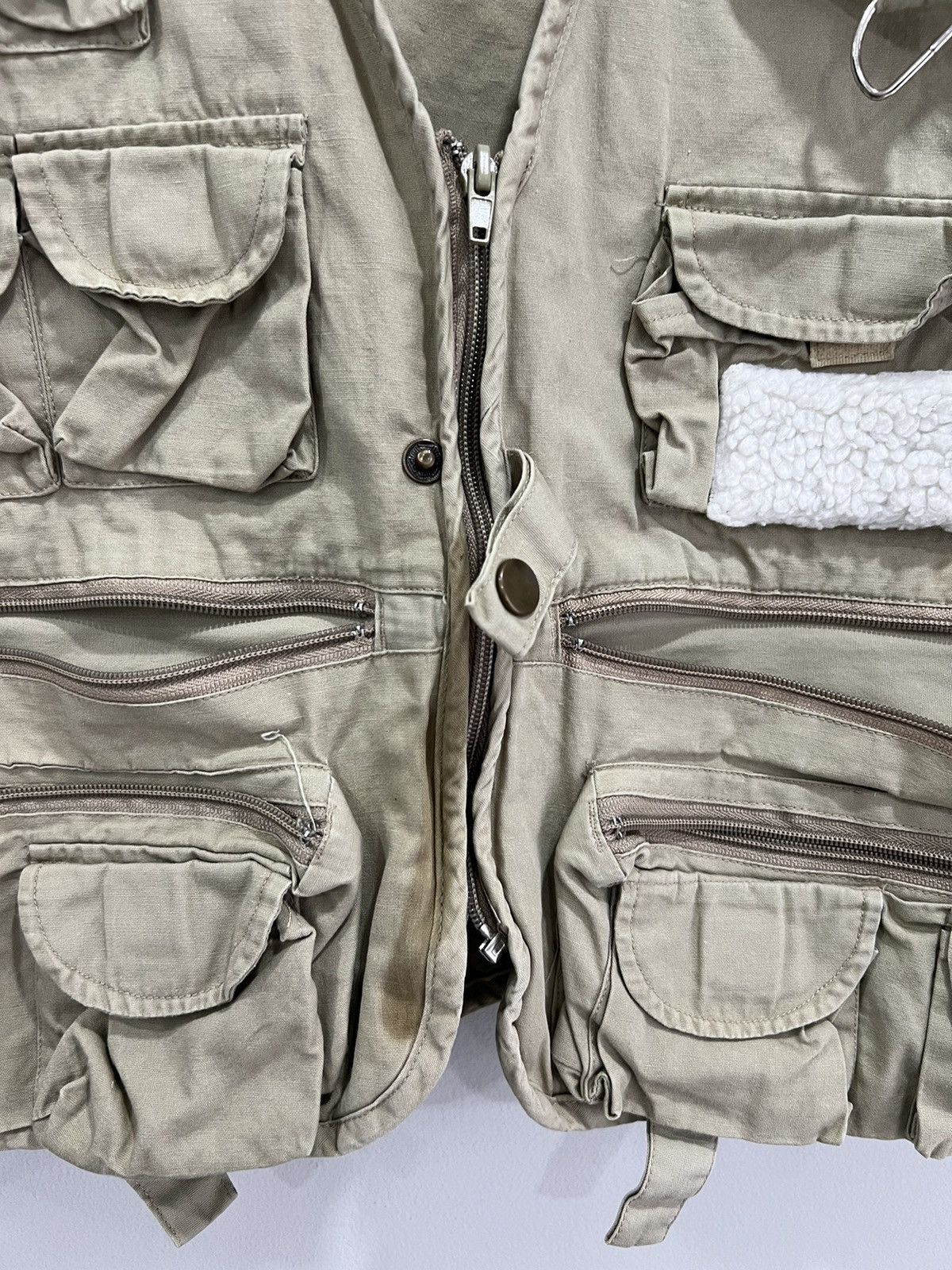 Japanese Brand × Vintage Vintage Fishing Vest Hunting Size US XL / EU 56 / 4 - 4 Thumbnail