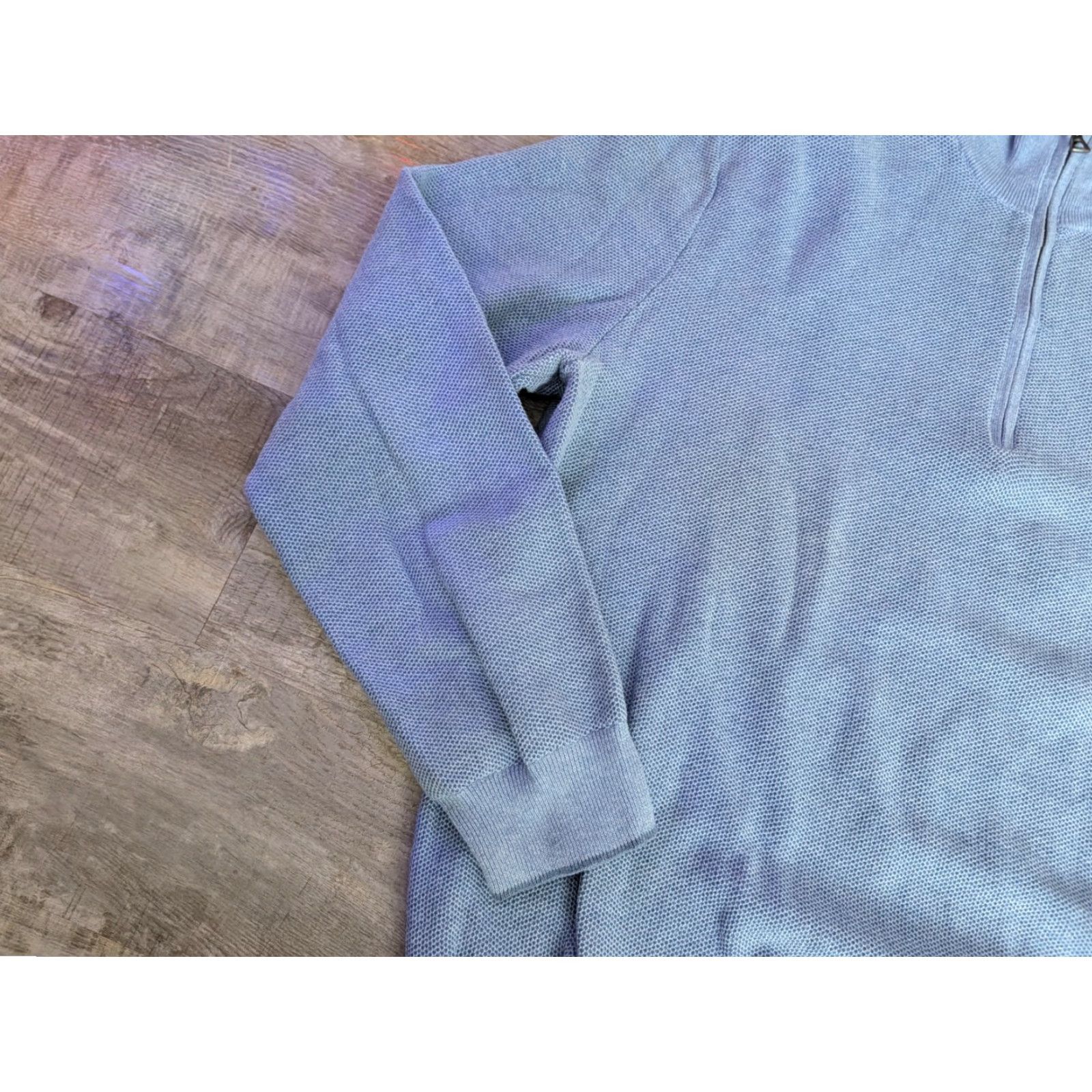 Polo Ralph Lauren Polo Ralph Lauren Quarter Zip Pullover Sweater Men's XL Blue Size US XL / EU 56 / 4 - 6 Thumbnail
