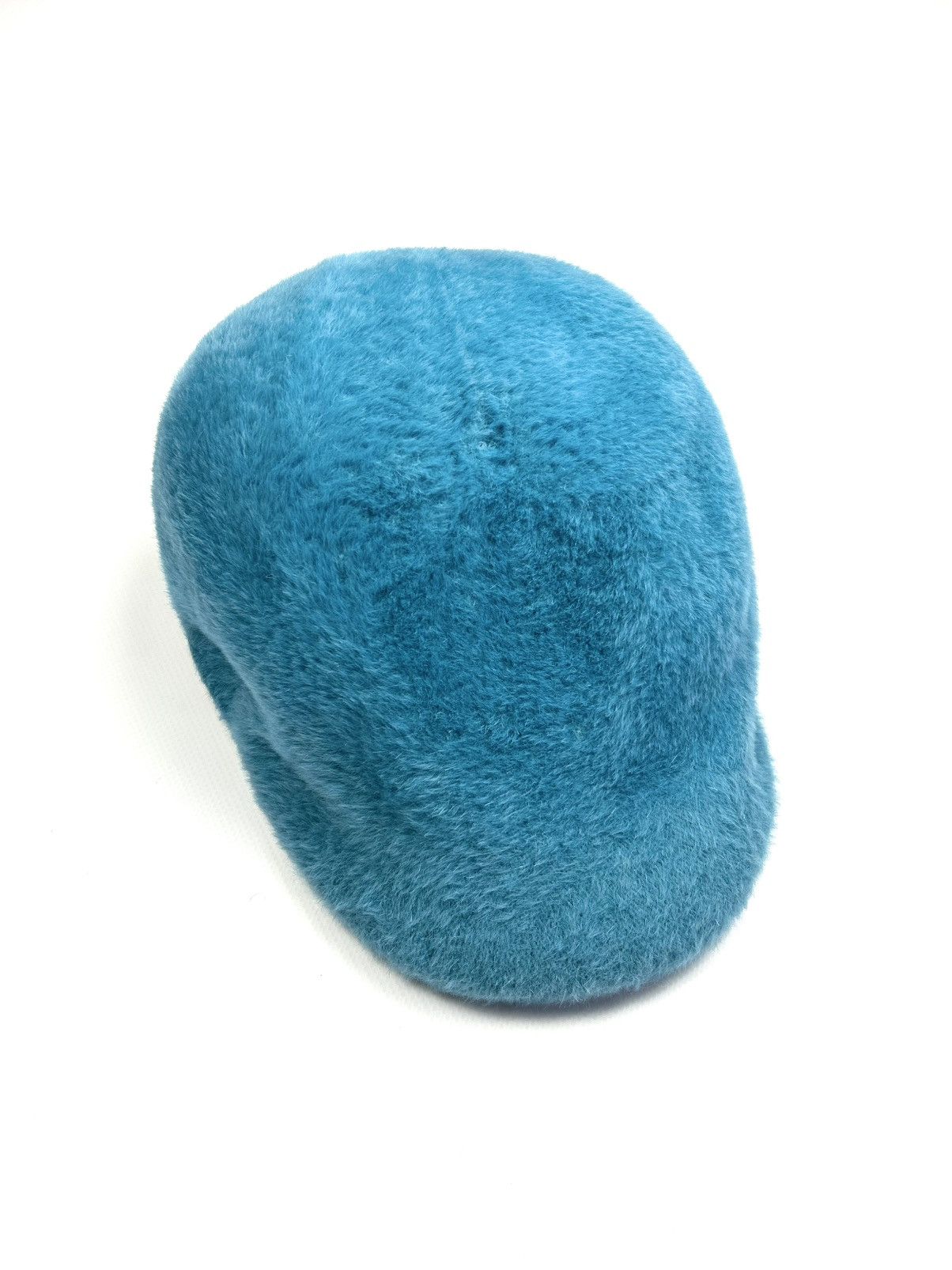 Kangol × Vintage rare Kangol vintage Shavora 506 Fuzzy Cap Blue Hat Y2k Size 30 - 5 Thumbnail