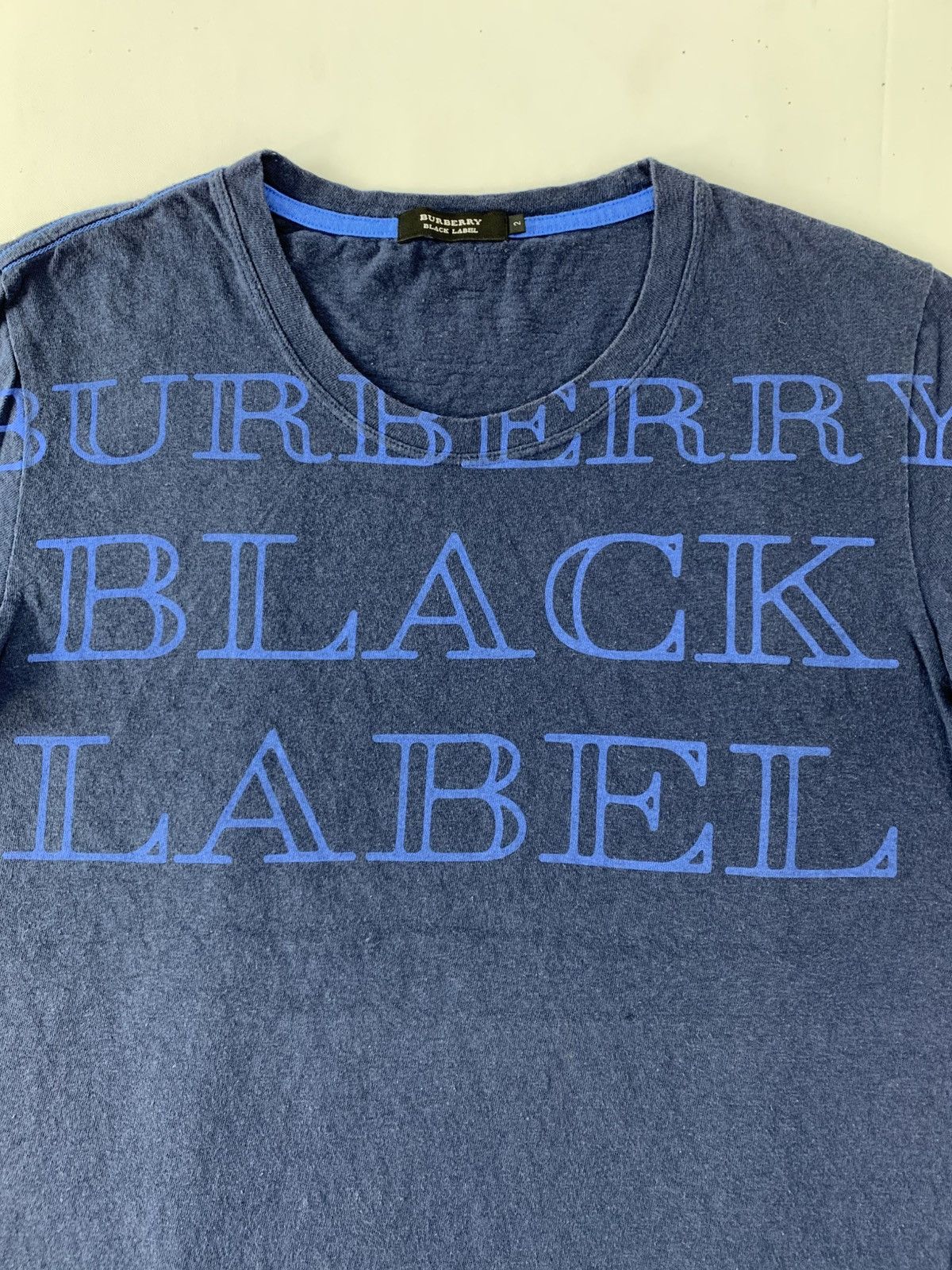 Burberry Burberry Black Label Spell Out Printed Tee Size US S / EU 44-46 / 1 - 4 Thumbnail