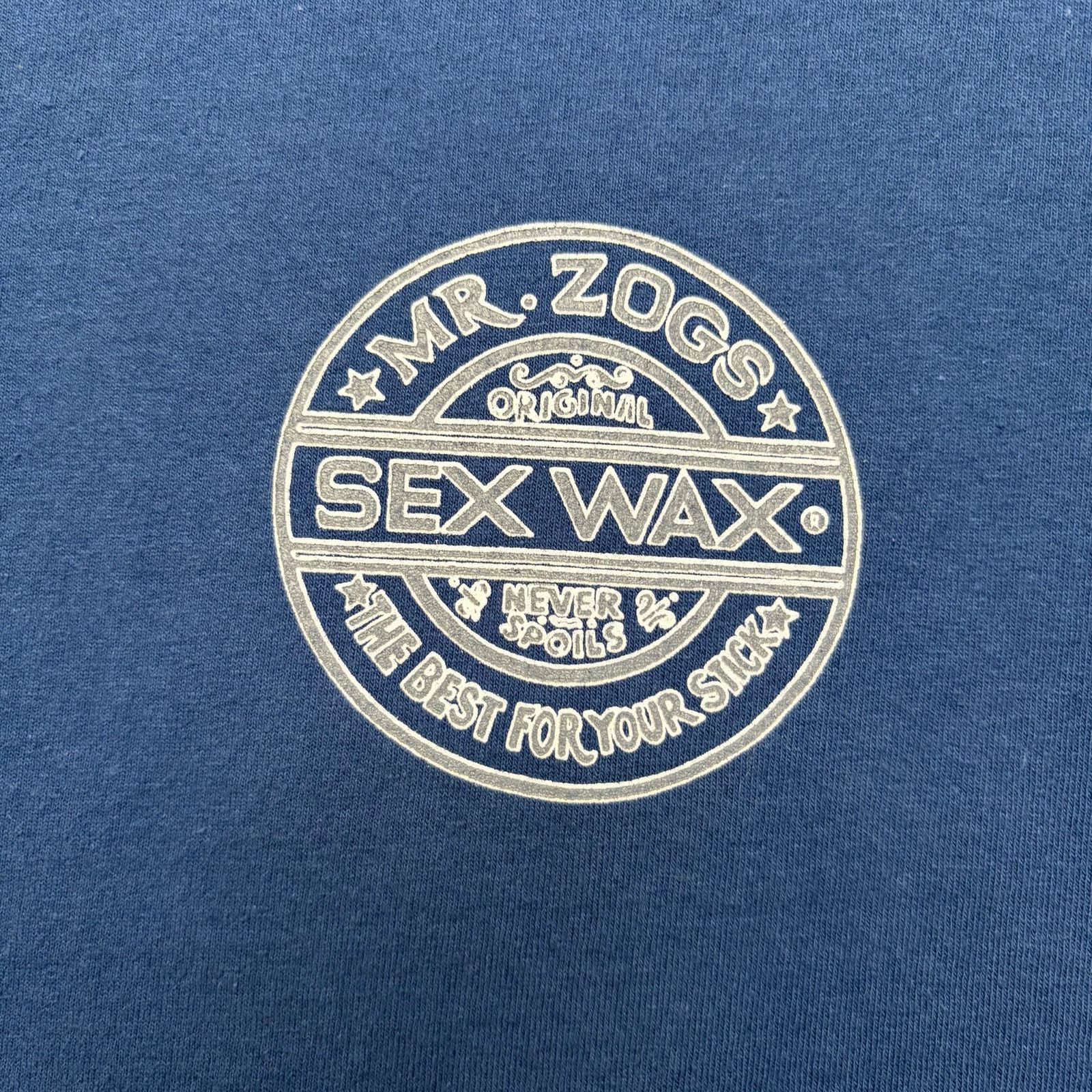 Other Mr Zog’s Sex Wax T-Shirt Blue Surf Skate Graphic Tee Men XL Size US XL / EU 56 / 4 - 2 Thumbnail