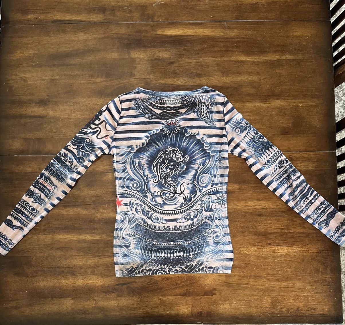 Jean Paul Gaultier Lindex Mesh Shirt