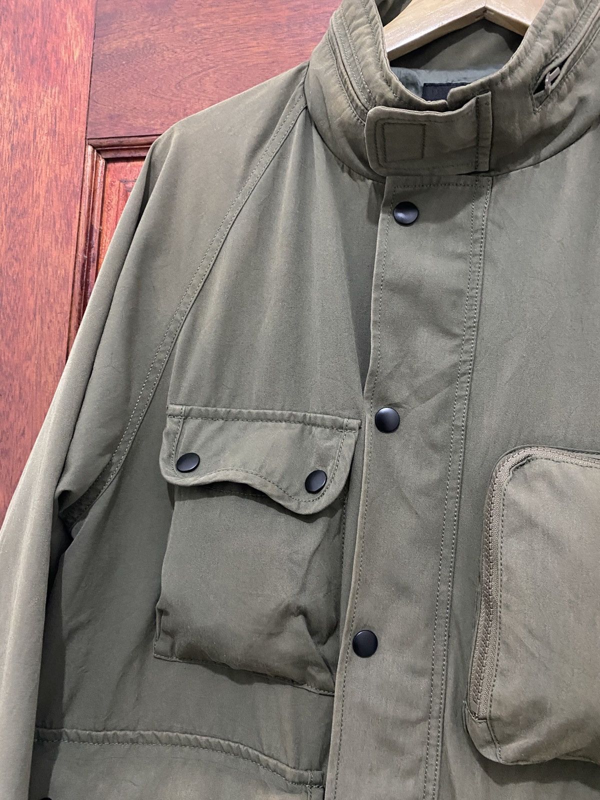 Beams Plus × Japanese Brand × L.L. Bean Rare Design Beams Multi Pocket 14 Blouson Jacket Olive Green Size US S / EU 44-46 / 1 - 5 Thumbnail