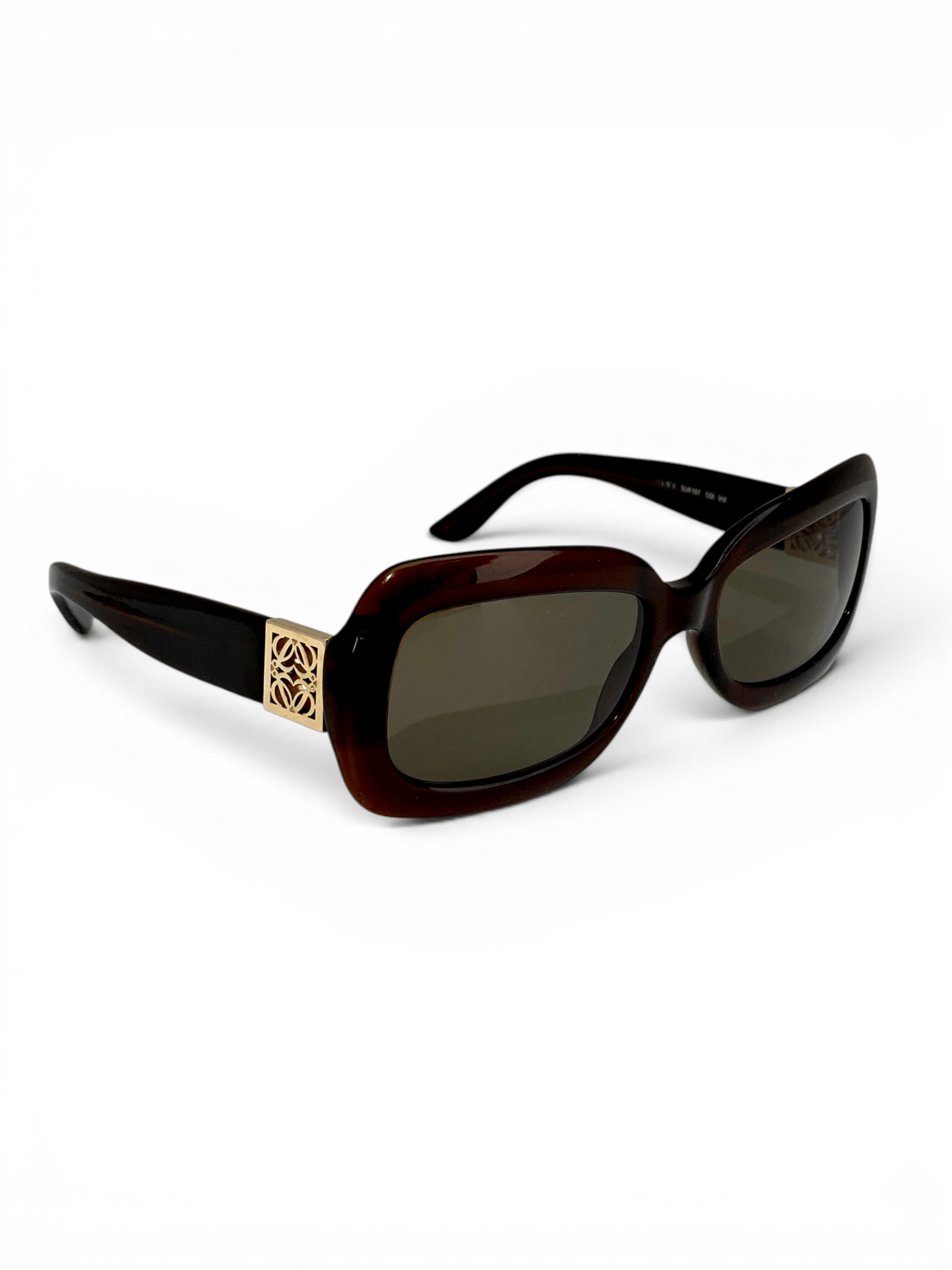 Loewe LOEWE Logo Rectangular Oversized Sunglasses Vintage Y2K Size ONE SIZE - 1 Thumbnail