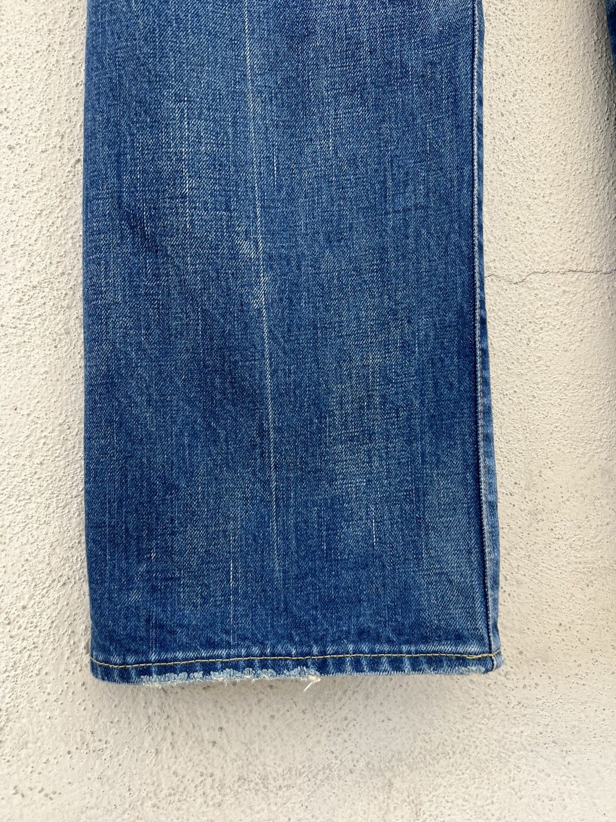 Chimala Chimala Japan Distressed Fade Denim Selvedge Jeans Size US 32 / EU 48 - 18 Thumbnail
