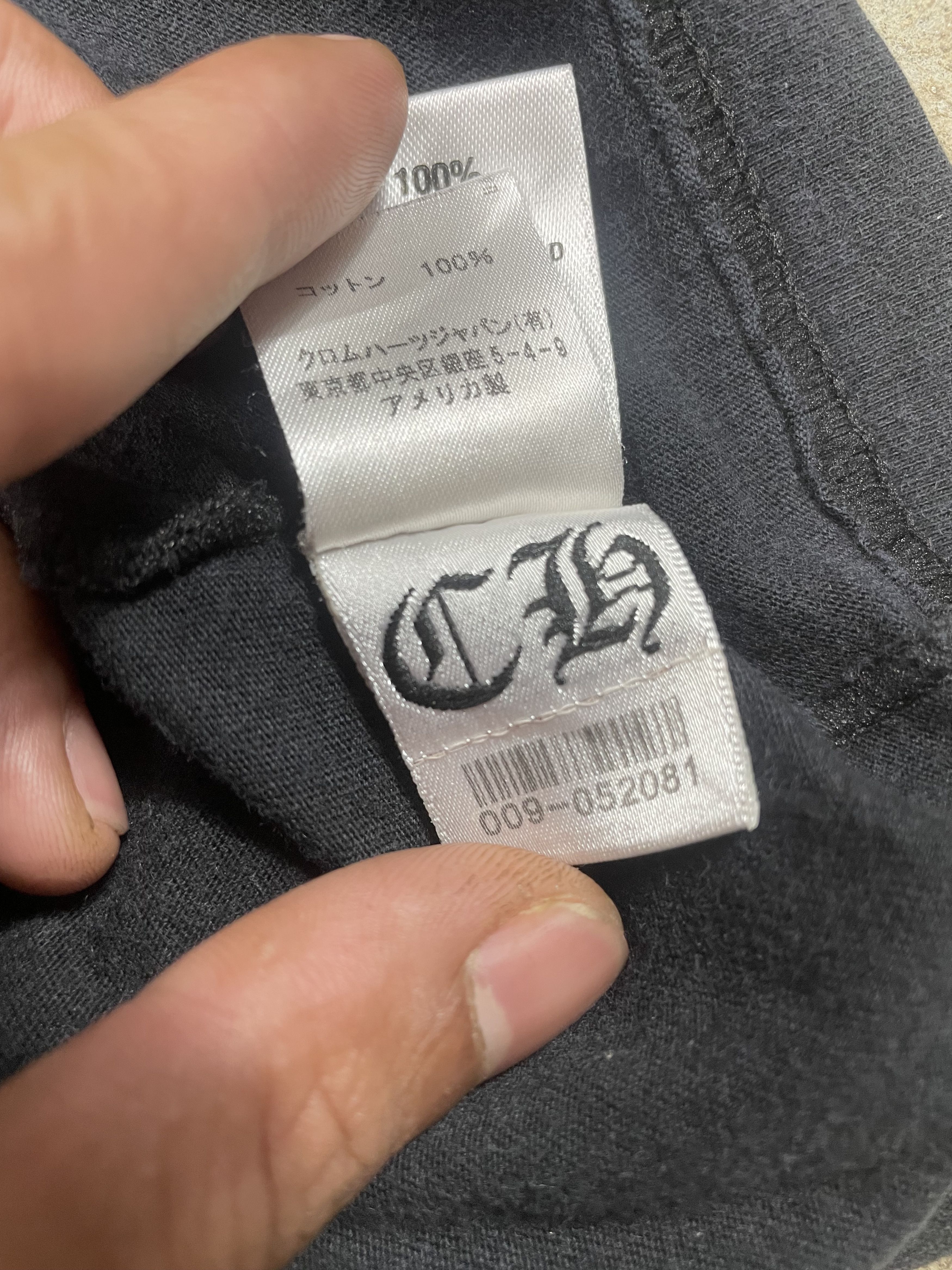 Chrome Hearts Chrome Hearts Pocket Tee Size US L / EU 52-54 / 3 - 5 Thumbnail