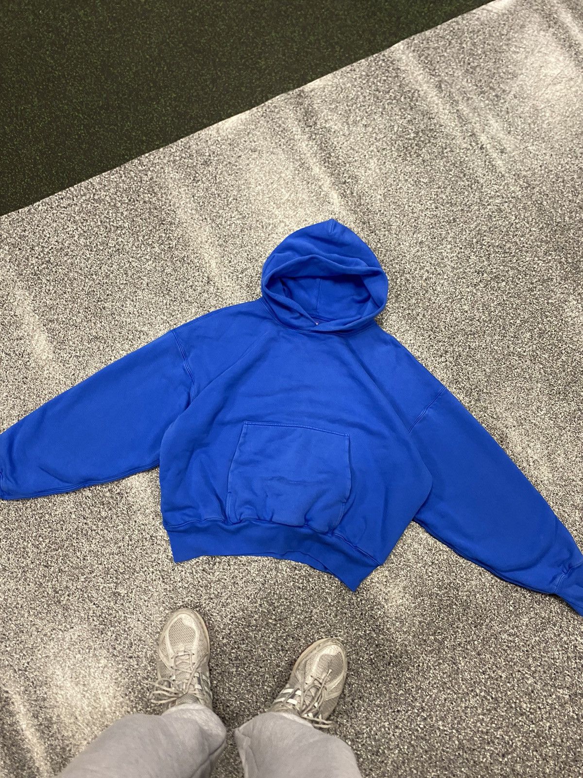 image of Balenciaga x Gap Yeezy Gap Perfect Hoodie in Blue, Men's (Size XL)