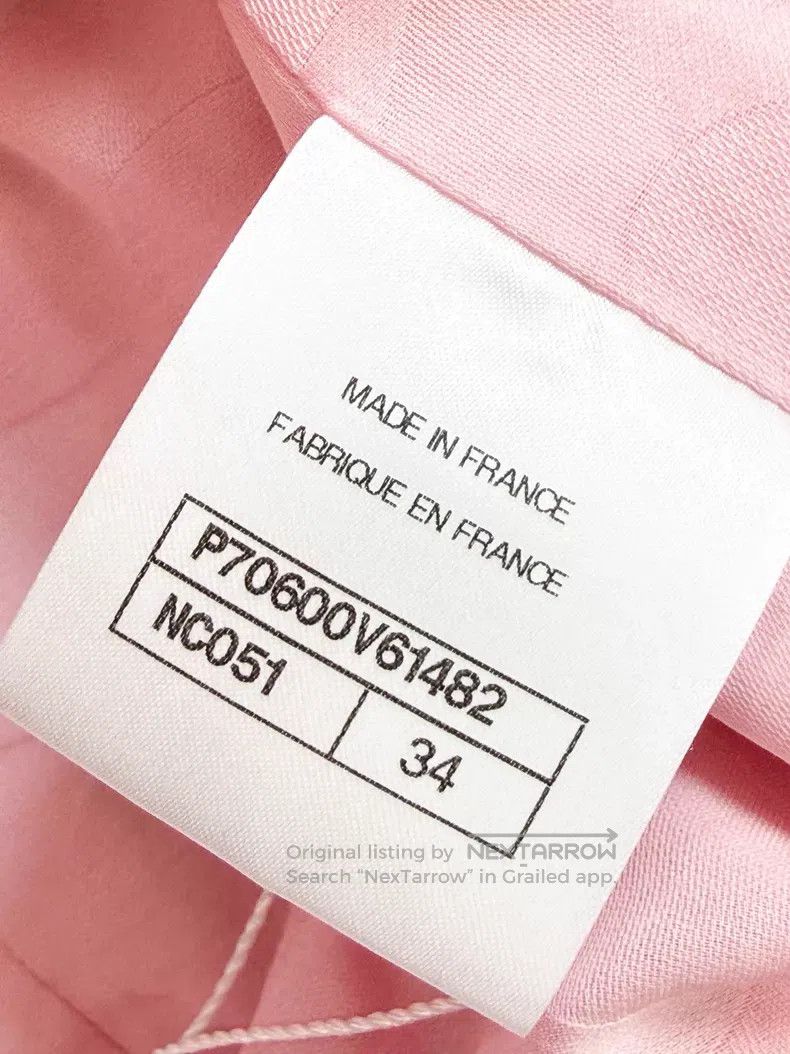 Chanel Chanel 21S spring and summer cherry blossom pink elastic h Size XXS / US 00 / IT 34 - 6 Thumbnail