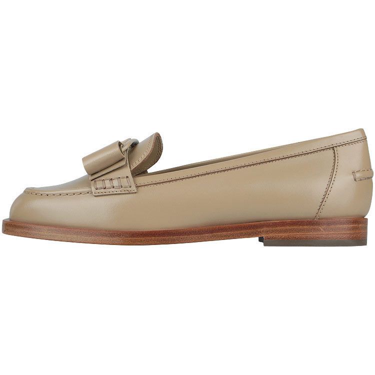 Salvatore Ferragamo o1s1rm0724 Vivaldo Leather Loafers in Ivory Size US 6.5 / IT 36.5 - 5 Thumbnail