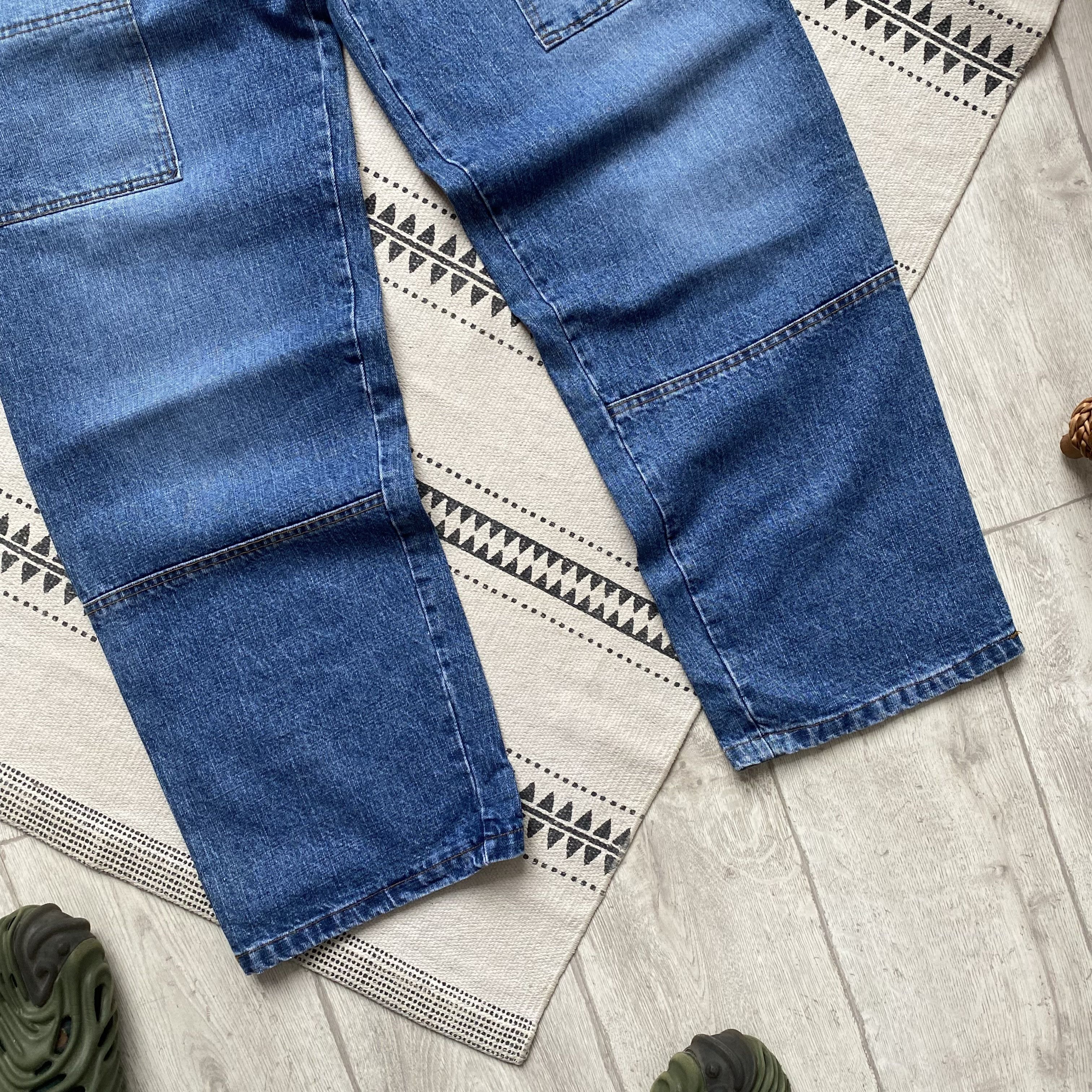 JNCO 🛹 Vintage Double pocket skater cargo baggy pants workwear Size US 33 - 3 Thumbnail
