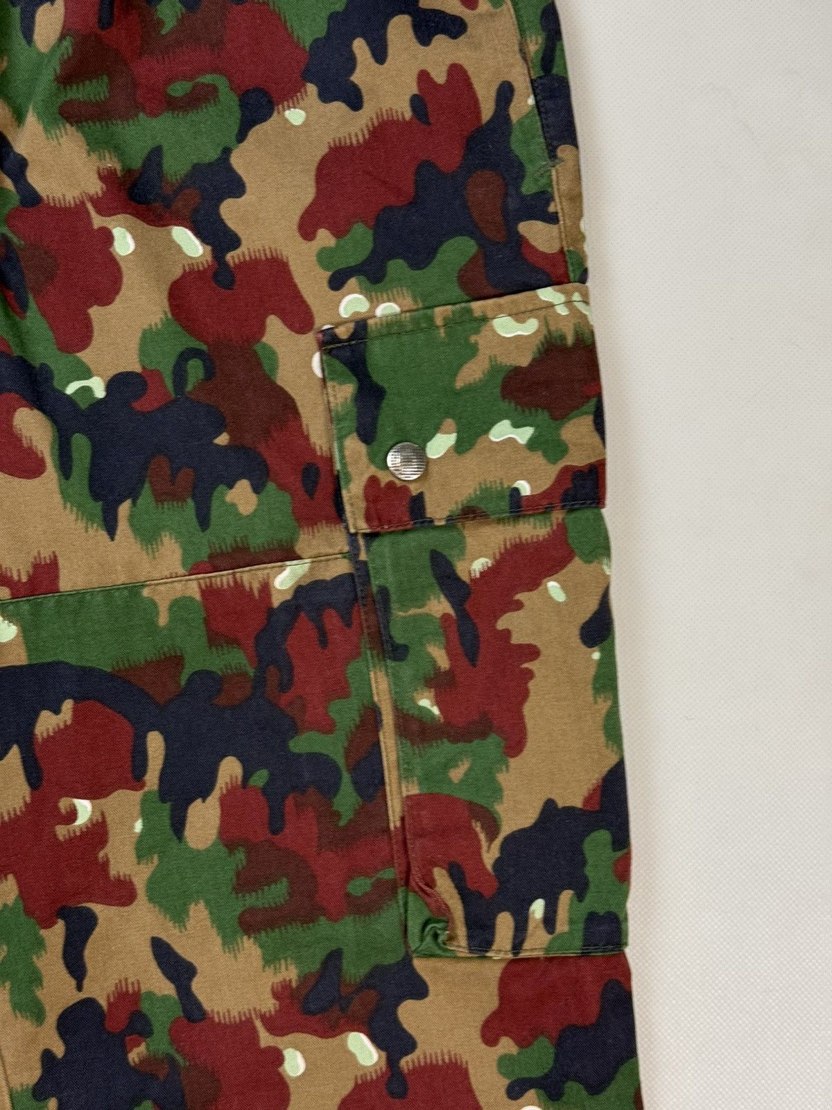 Vintage Military Swiss Army Alpenflage Camo M83 Cargo Pants Trousers Size US 30 / EU 46 - 8 Thumbnail