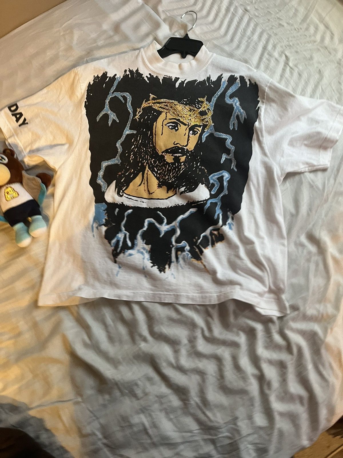 新品未使用 公式 KANYE WEST × AWGE JESUS IS KING-