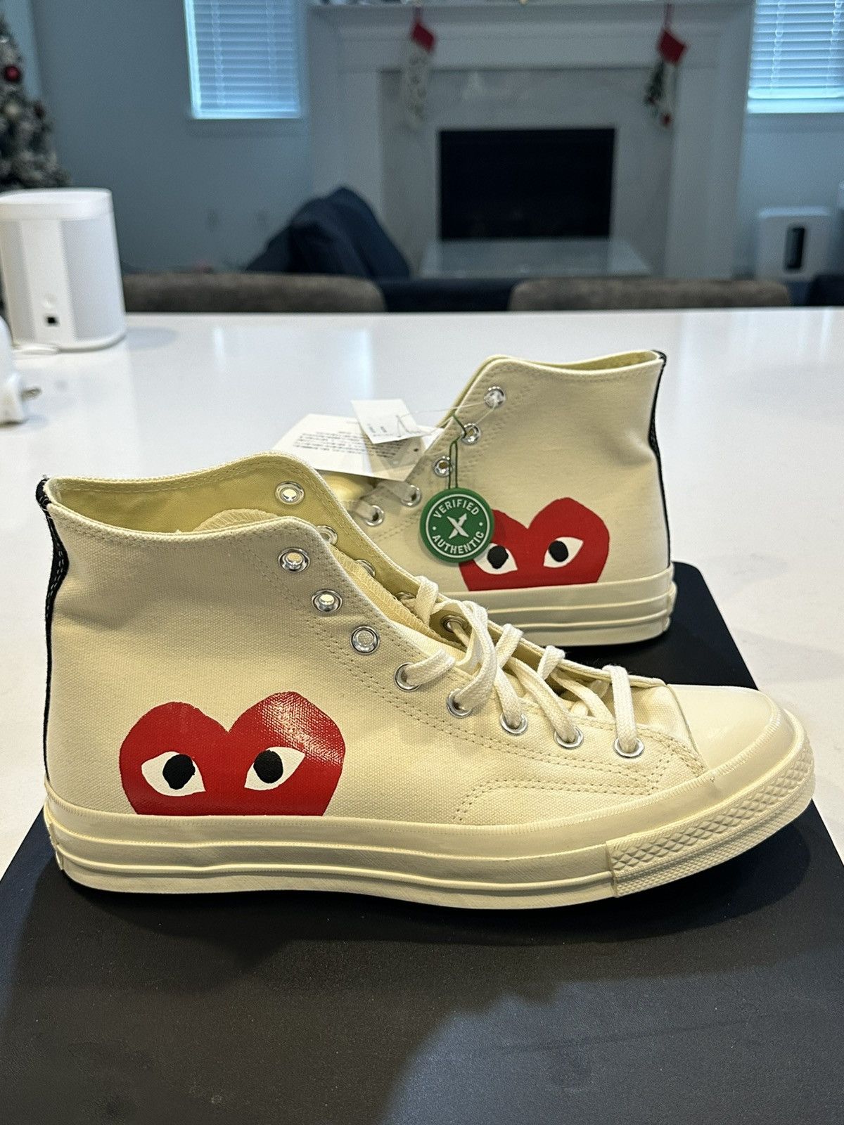 Comme des Garcons PLAY × Converse Converse x PLAY Comme des Garçons Chuck 70 Size US 10 / EU 43 - 1 Thumbnail