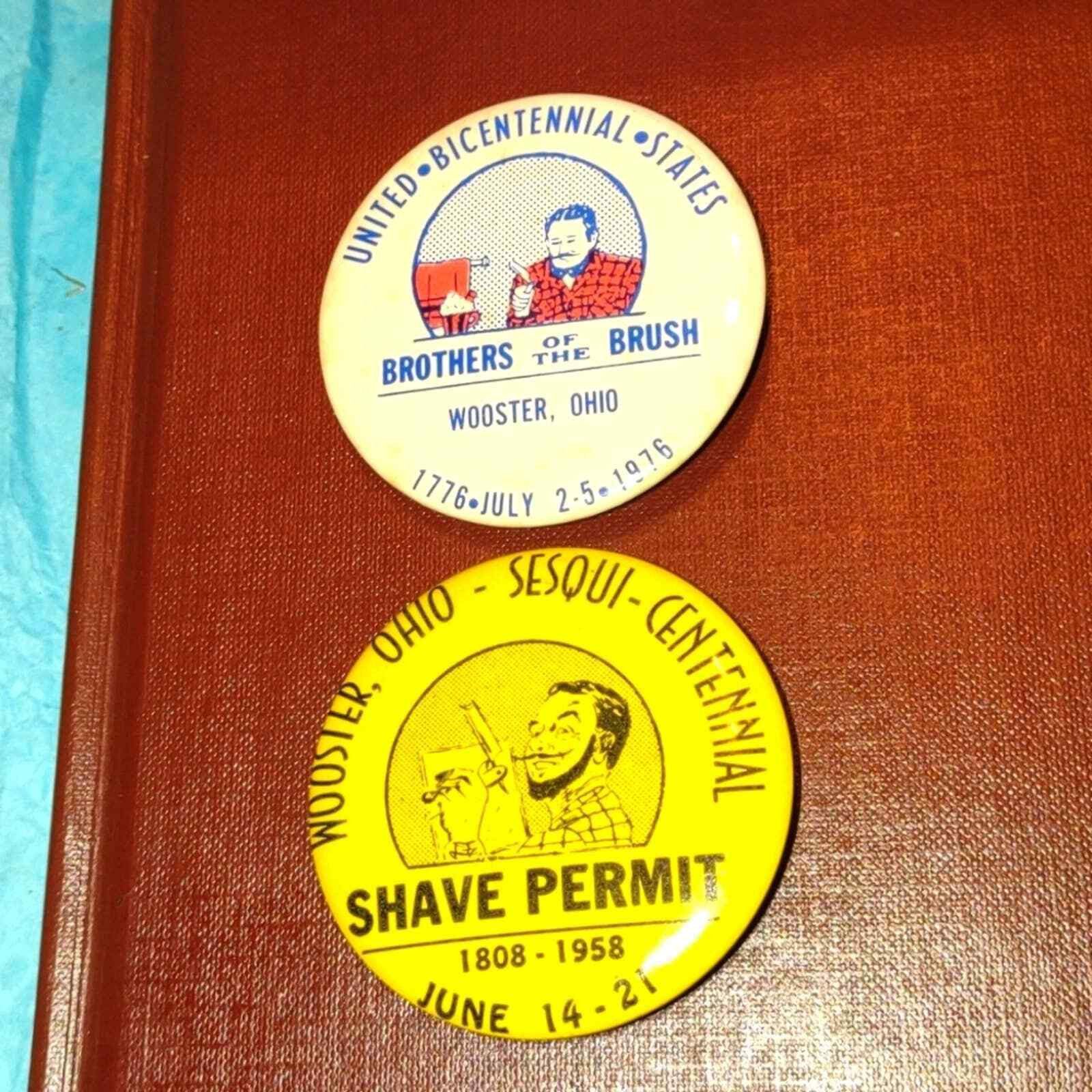 Vintage Wooster, Ohio Pinback Button's Size ONE SIZE - 1 Preview