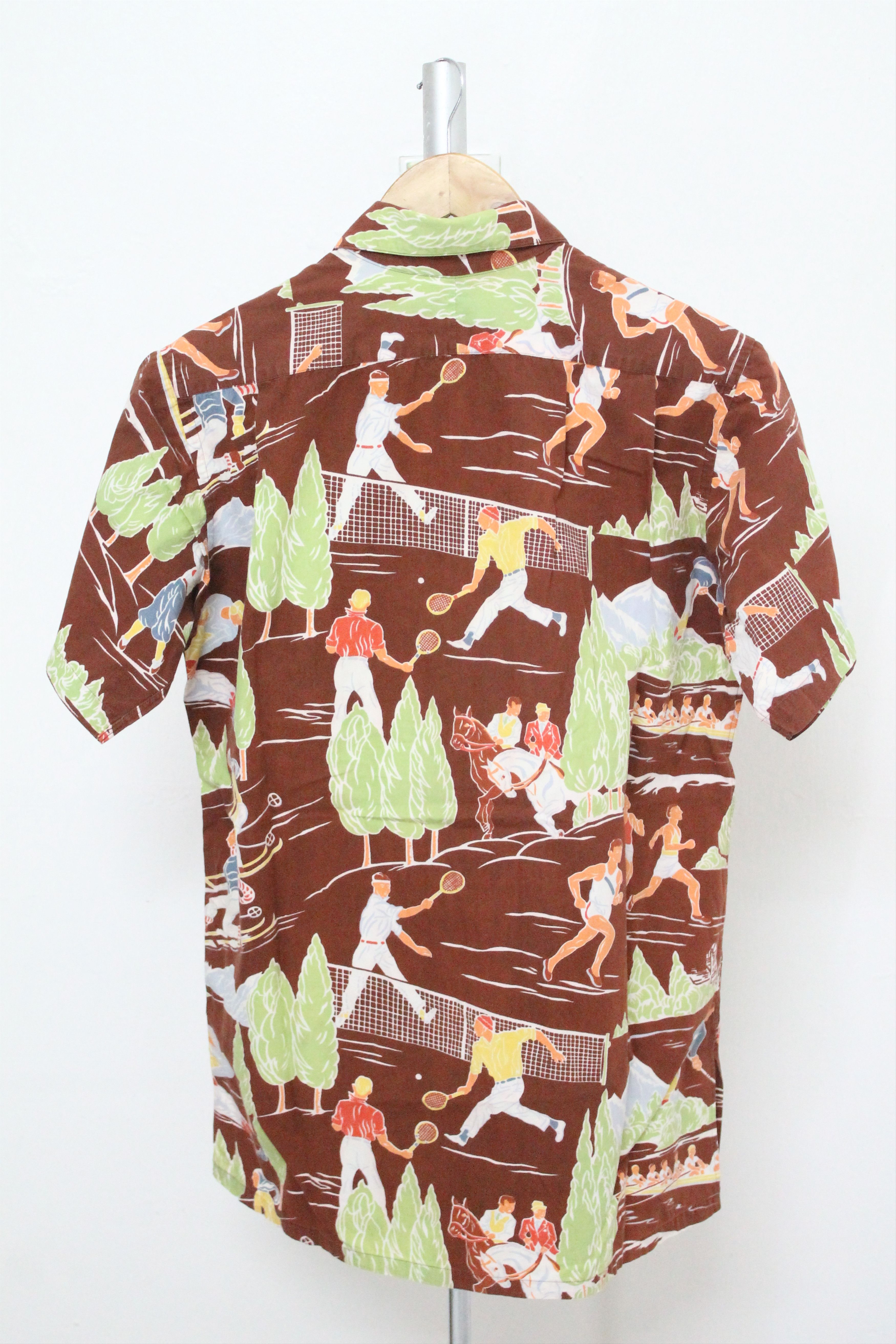 Polo Ralph Lauren Vintage 80's POLO RALPH LAUREN Overprint All Sports Shirt Size US M / EU 48-50 / 2 - 4 Thumbnail