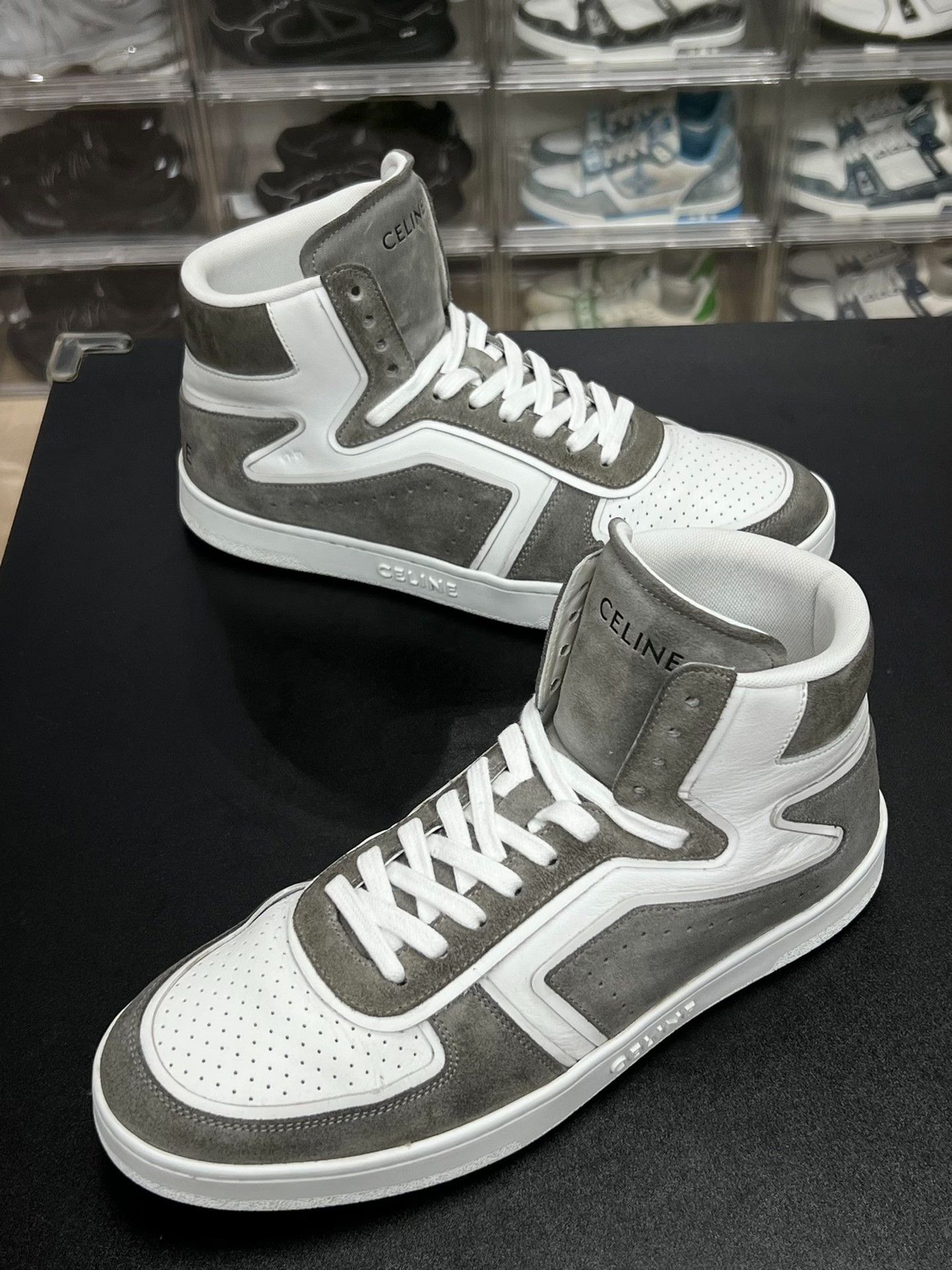 Celine Celine Suede Lowtop Sneakers 9 Men Size US 9 / EU 42 - 1 Thumbnail